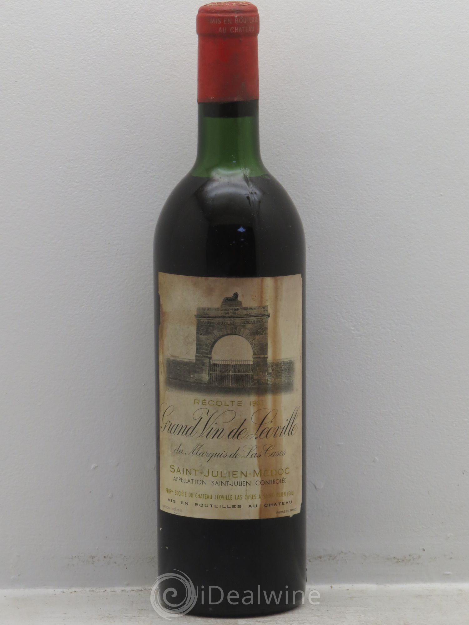 Château Léoville Las Cases 2ème Grand Cru Classé 1961 - Lot de 1 bouteille - 0