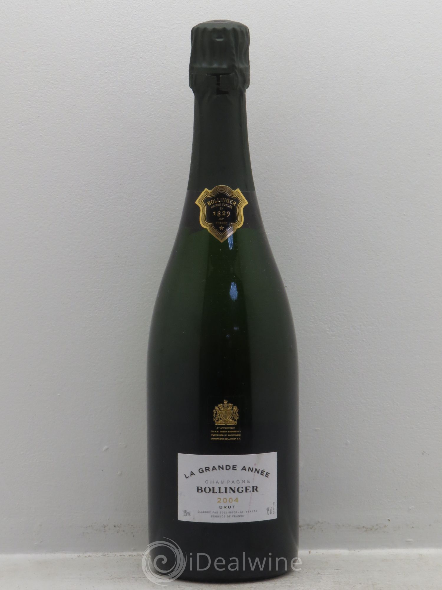 La Grande Année Brut Bollinger 2004 - Lot de 1 bouteille - 0