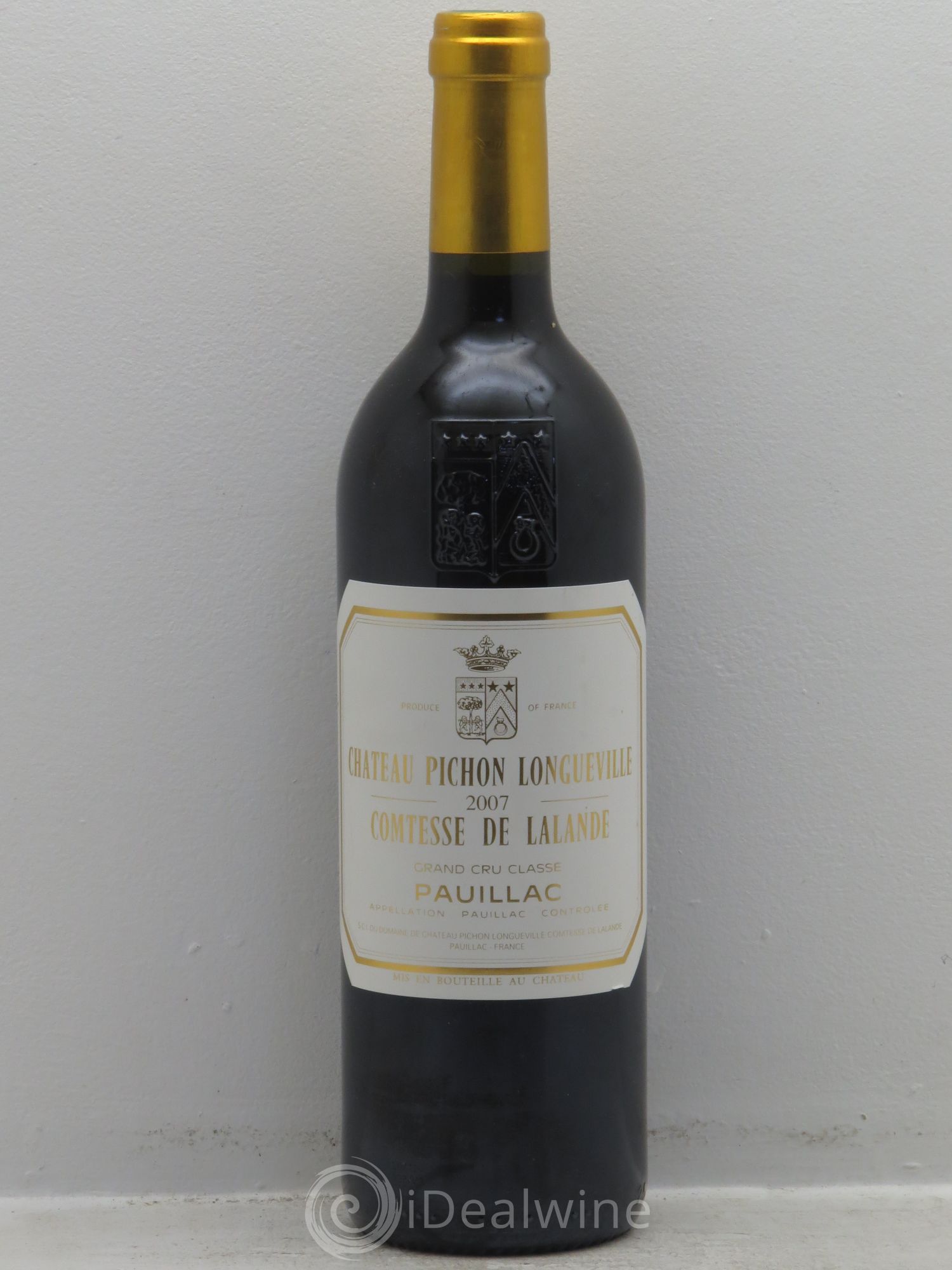 Château Pichon Longueville Comtesse de Lalande 2ème Grand Cru Classé 2007 - Lot de 1 bouteille - 0