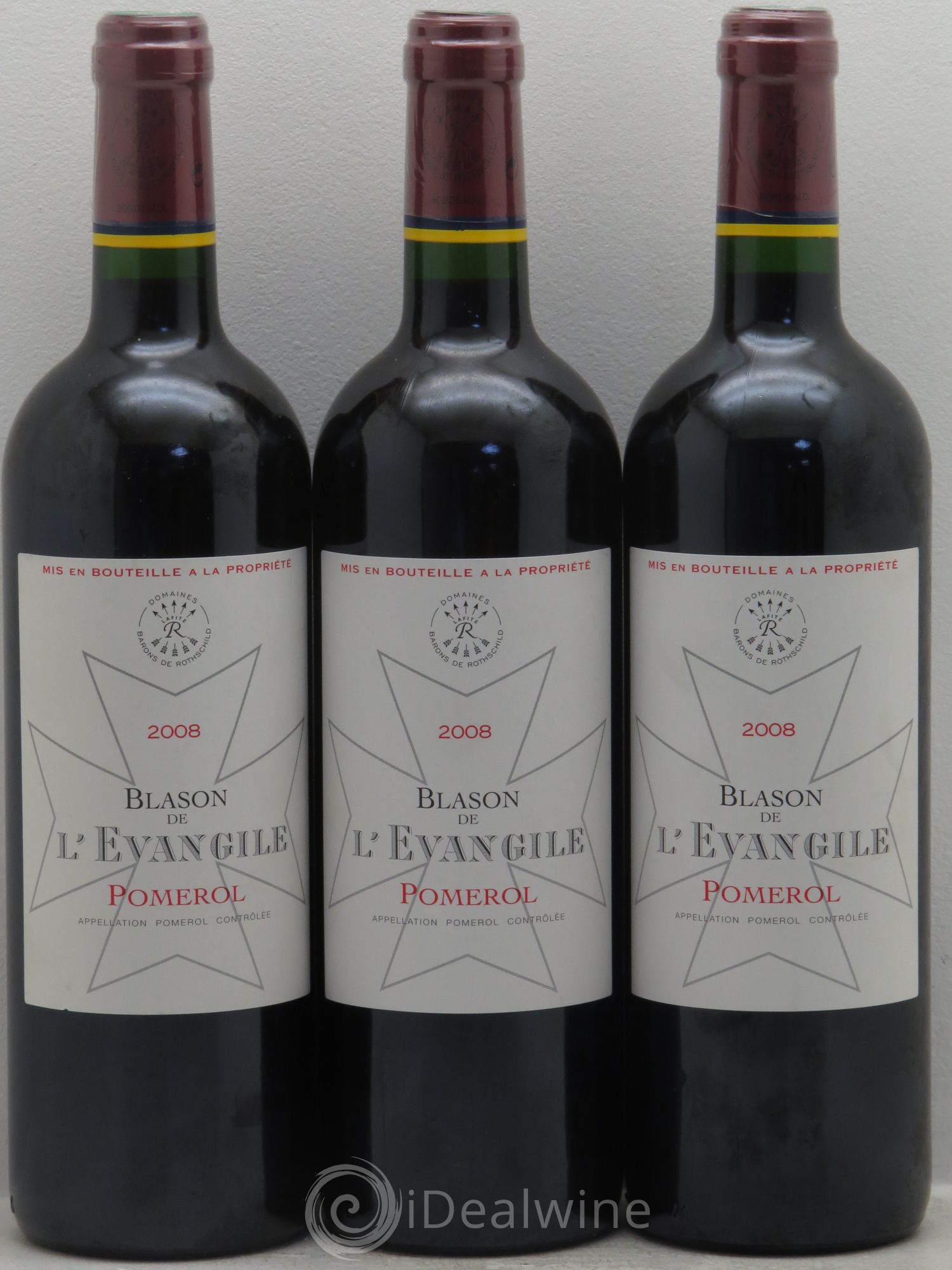 Blason de l'Evangile 2008 - Lot de 3 bouteilles - 0