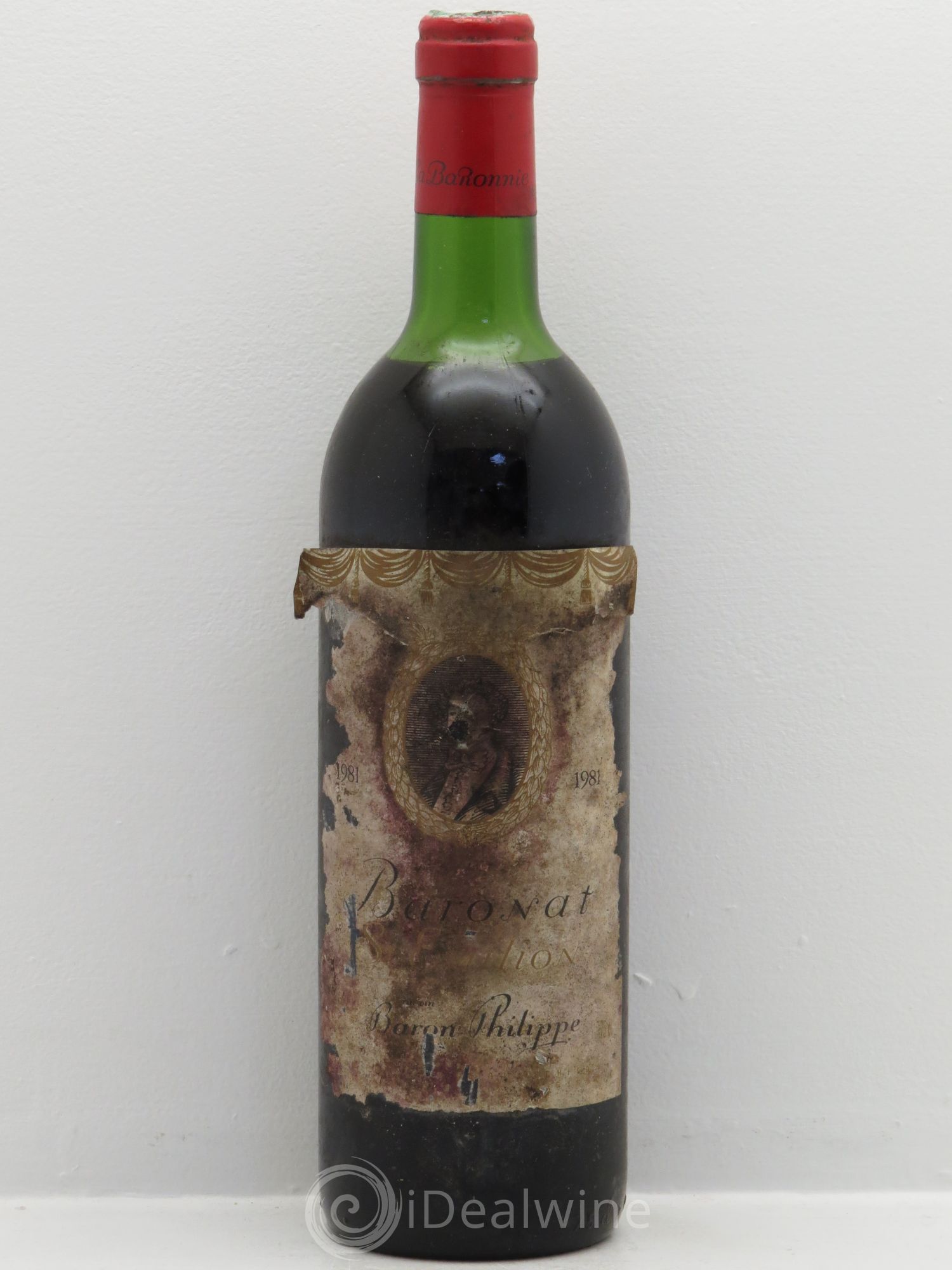 Bordeaux Baronat Baron Philippe 1981 - Lot de 1 bouteille - 0
