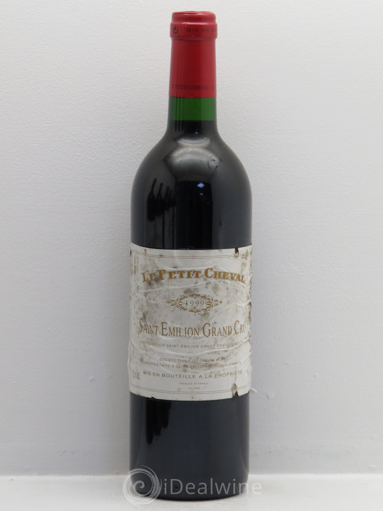 Le Petit Cheval Second Vin 1999 - Lot de 6 bouteilles - 0