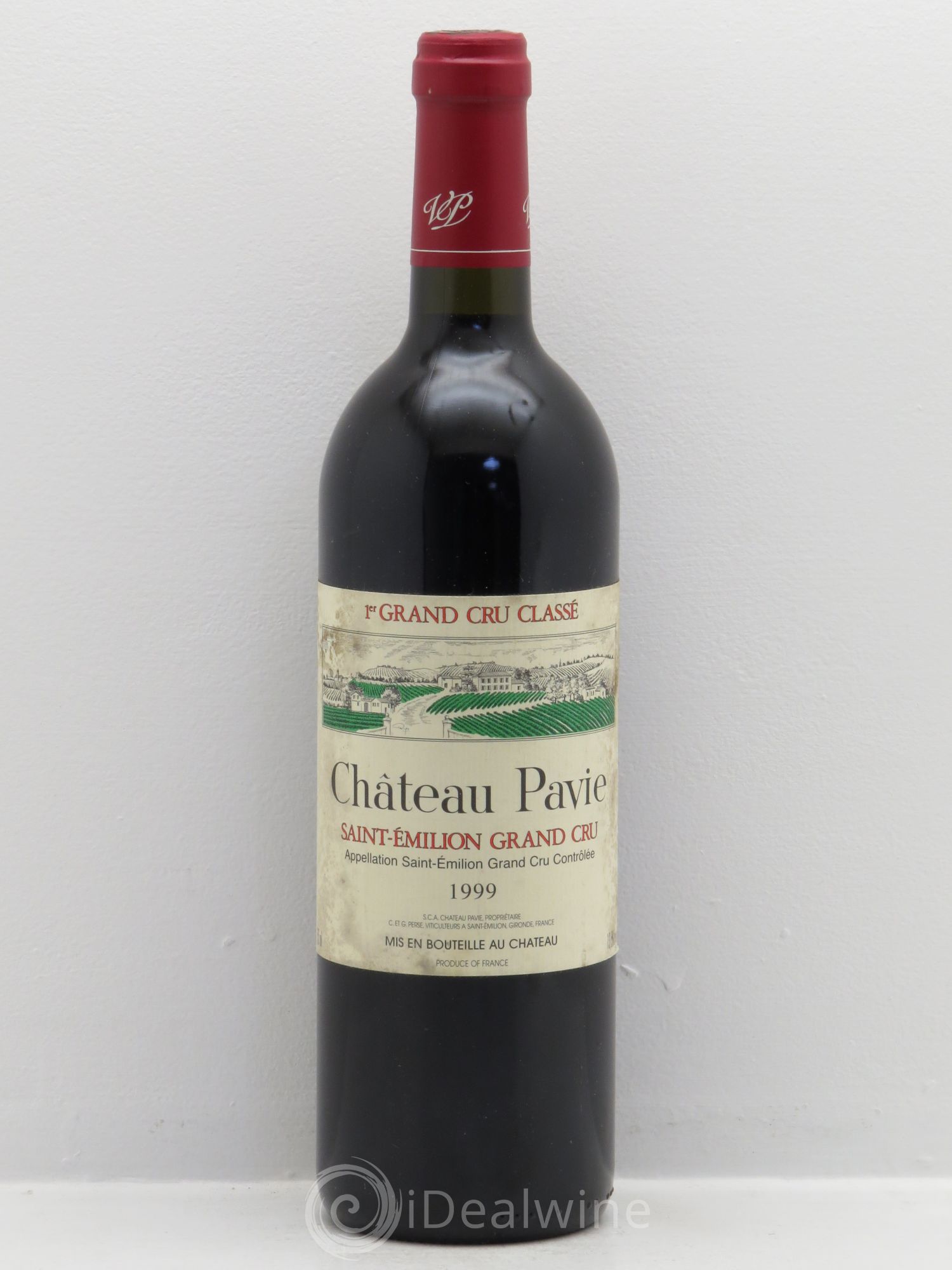 Château Pavie 1er Grand Cru Classé A 1999 - Lot de 1 bouteille - 0