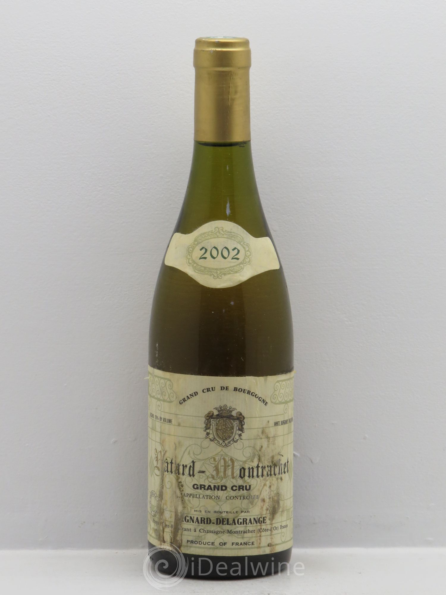 Bâtard-Montrachet Grand Cru Gagnard-Delagrange (Domaine) 2002 - Lot de 1 bouteille - 0
