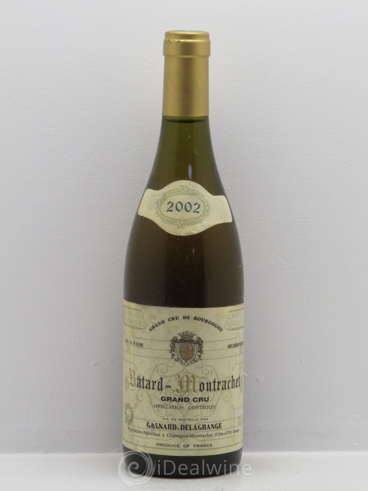 Bâtard-Montrachet Grand Cru Gagnard-Delagrange (Domaine) 2002 - Lot de 1 bouteille - 0