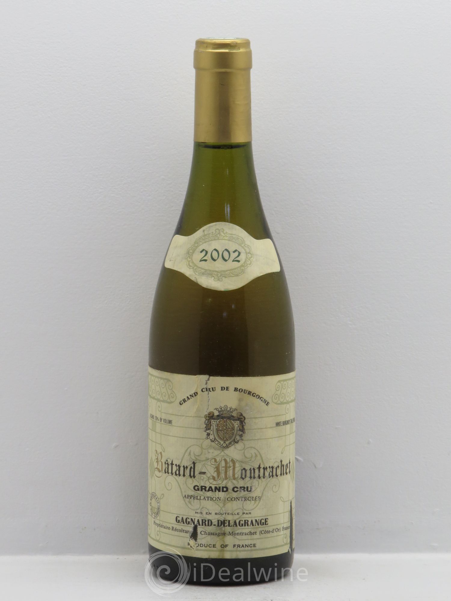 Bâtard-Montrachet Grand Cru Gagnard-Delagrange (Domaine) 2002 - Lot de 1 bouteille - 0