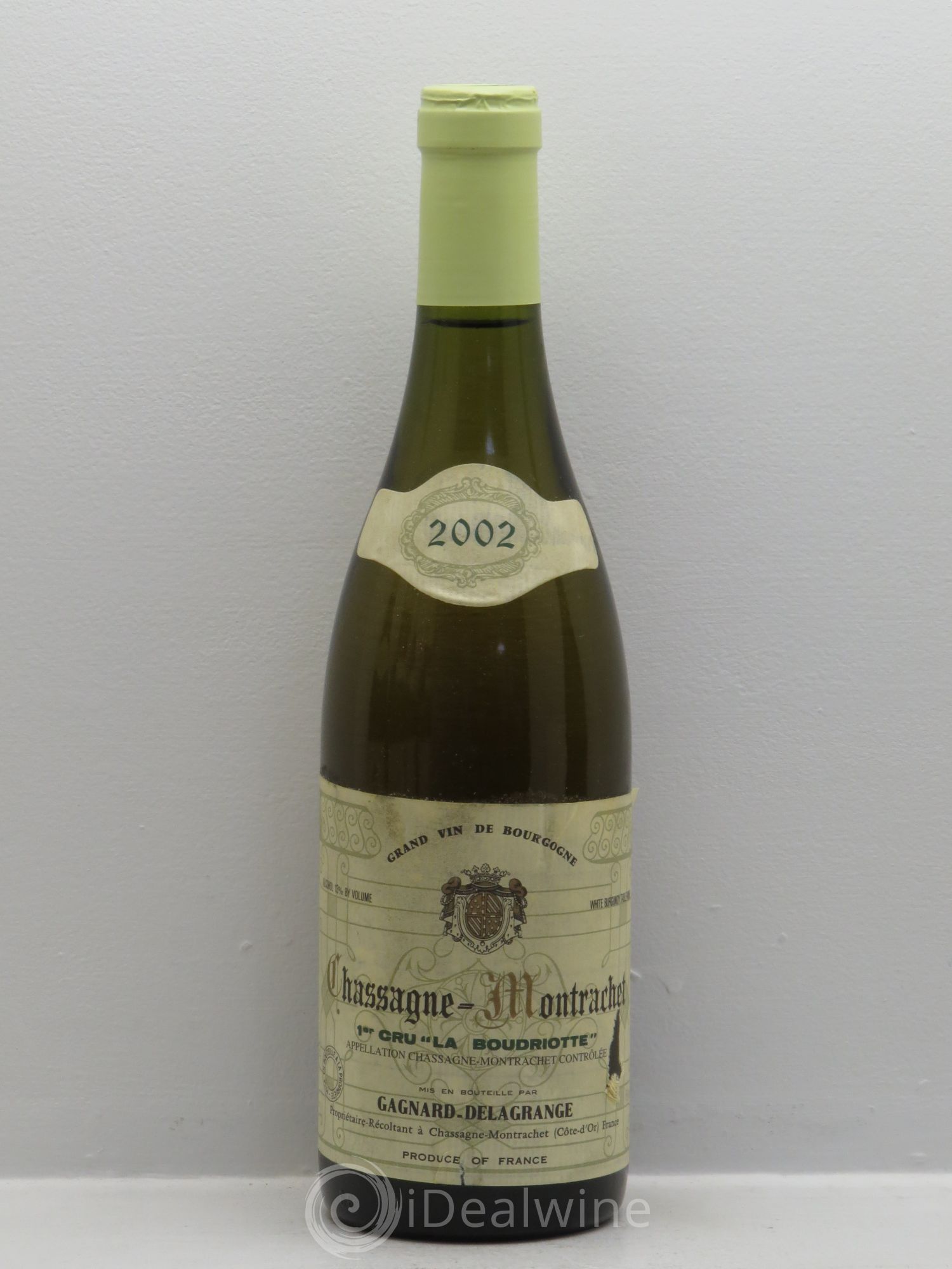 Chassagne-Montrachet 1er Cru Domaine Gagnard Delagrange 2002 - Lot de 6 bouteilles - 0