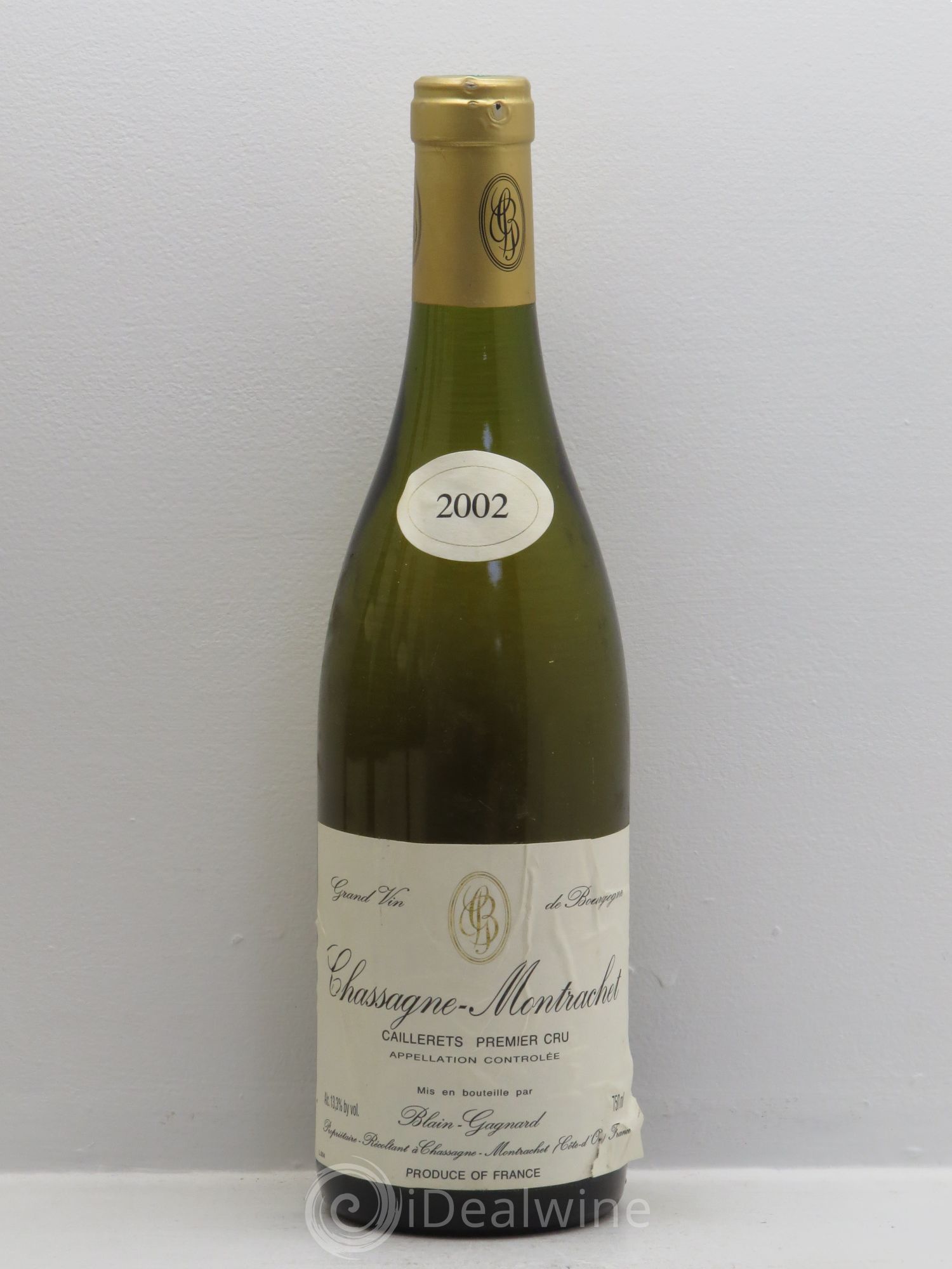 Chassagne-Montrachet 1er Cru 2002 - Lot de 6 bouteilles - 0
