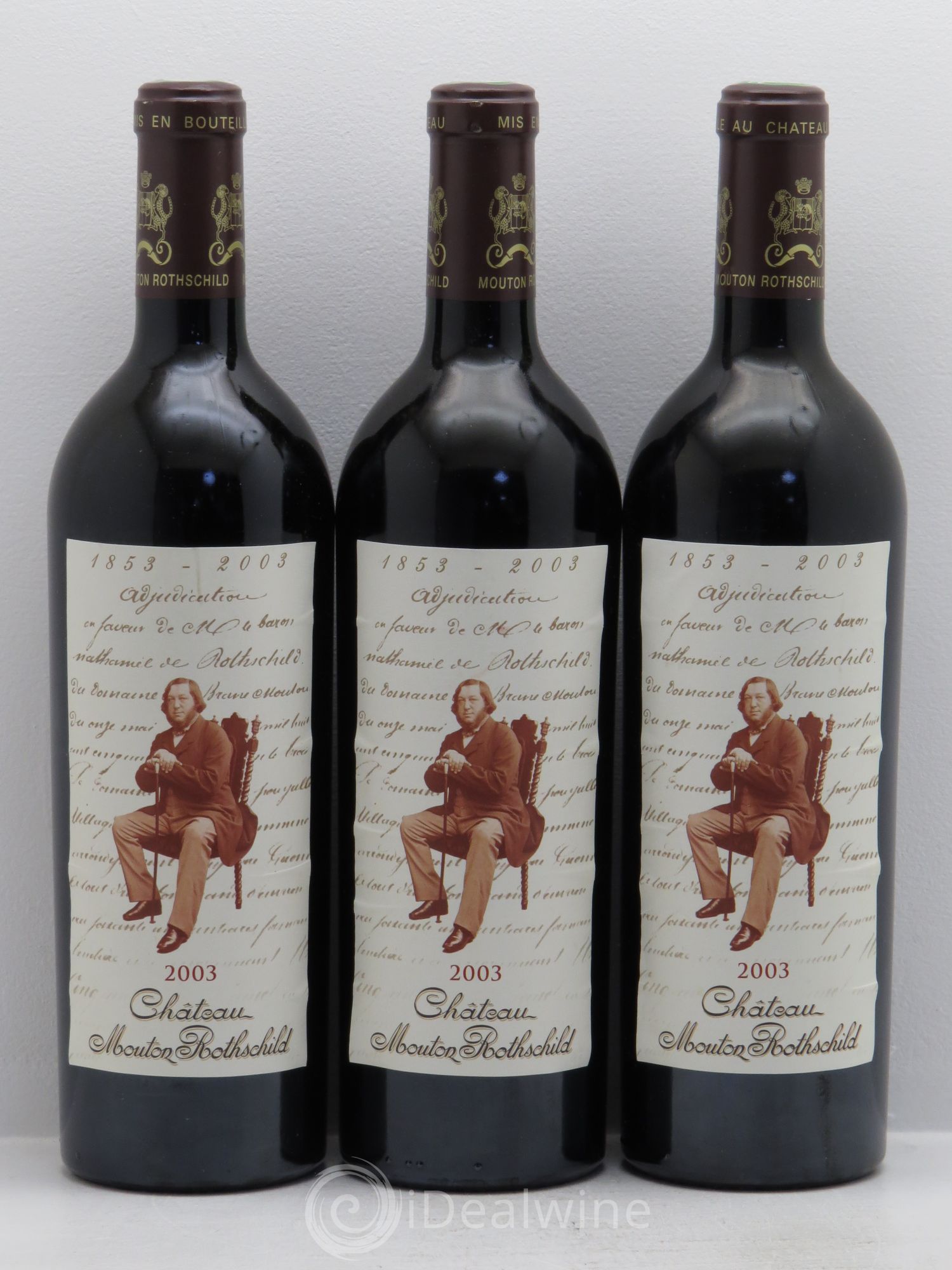 Château Mouton Rothschild 1er Grand Cru Classé 2003 - Lot de 12 bouteilles - 4