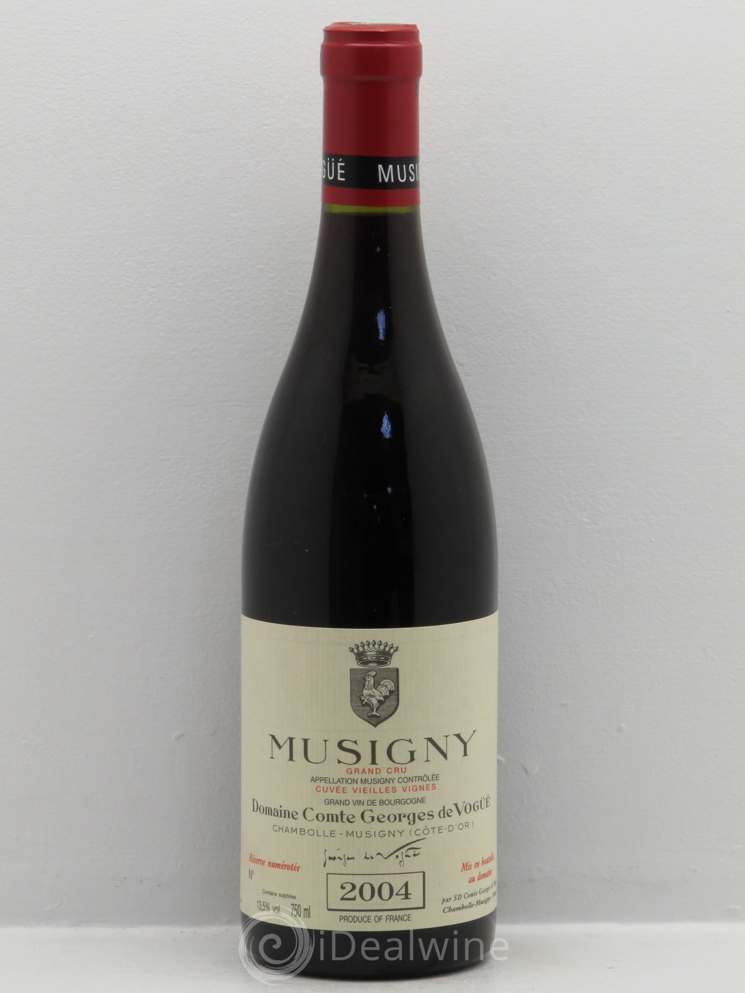 Musigny Grand Cru Cuvée Vieilles Vignes Comte Georges de Vogüé 2004 - Lot de 1 bouteille - 0