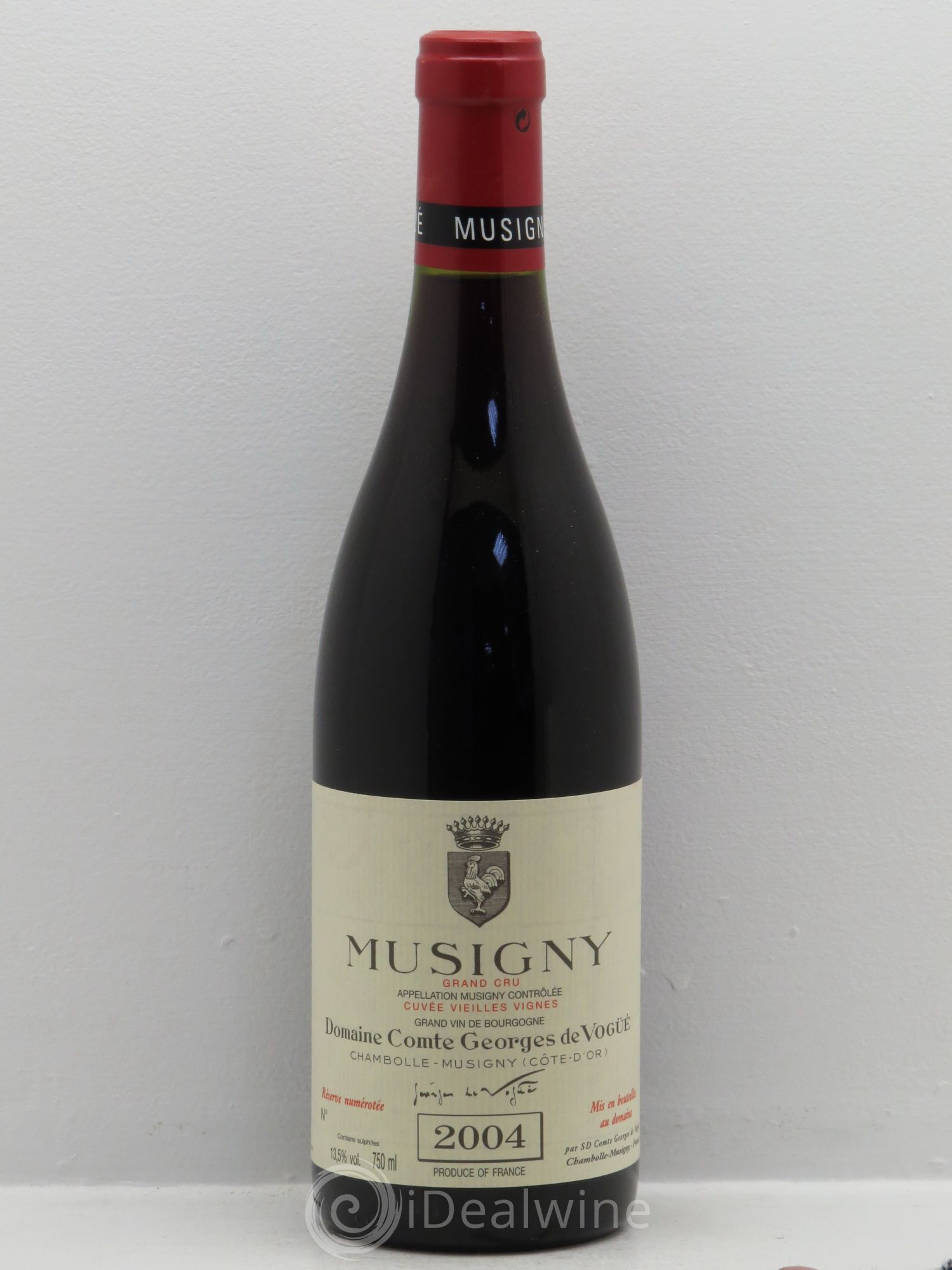 Musigny Grand Cru Cuvée Vieilles Vignes Comte Georges de Vogüé 2004 - Lot de 1 bouteille - 0