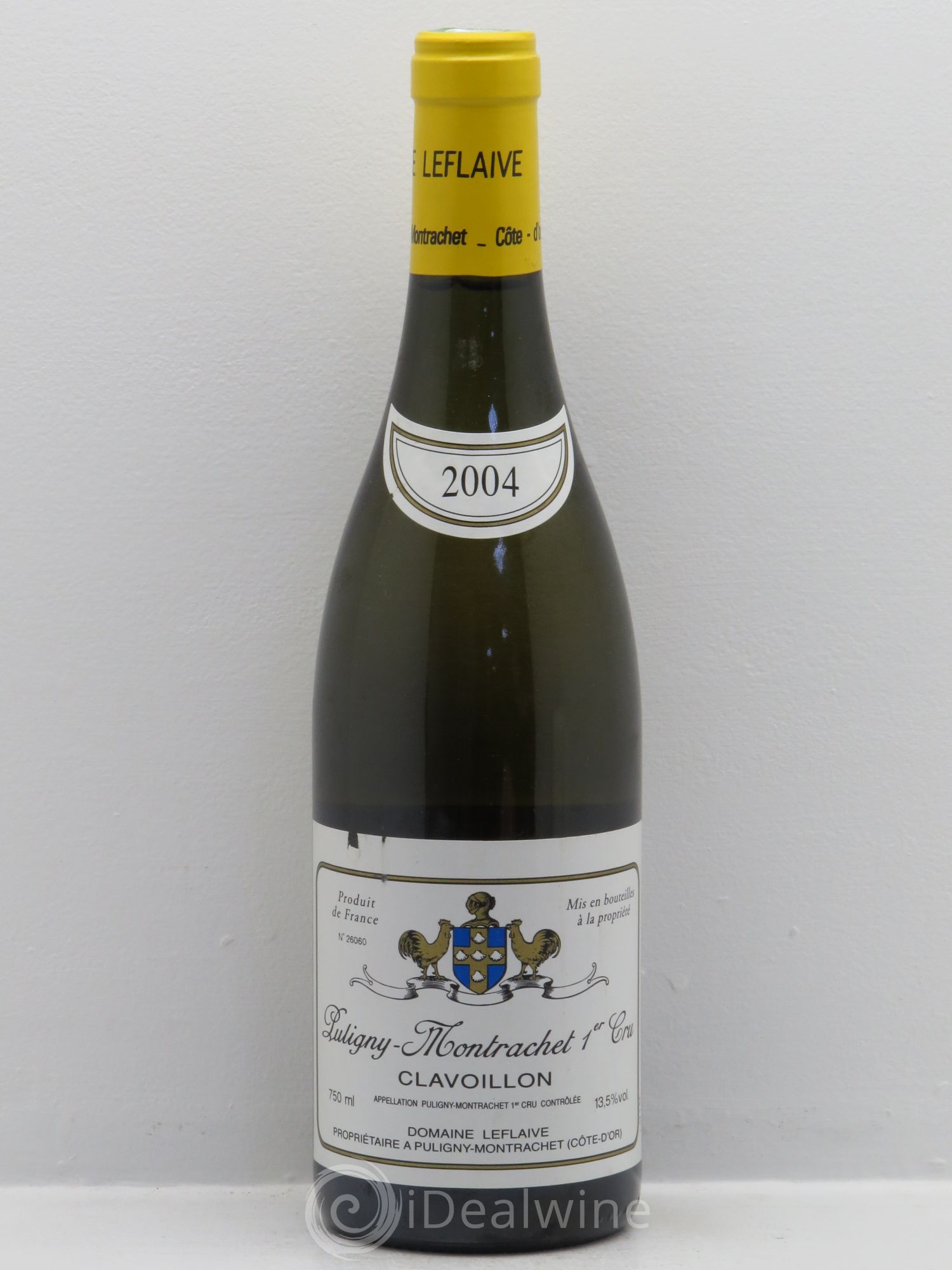 Puligny-Montrachet 1er Cru Clavoillon Leflaive (Domaine) 2004 - Lot de 1 bouteille - 0