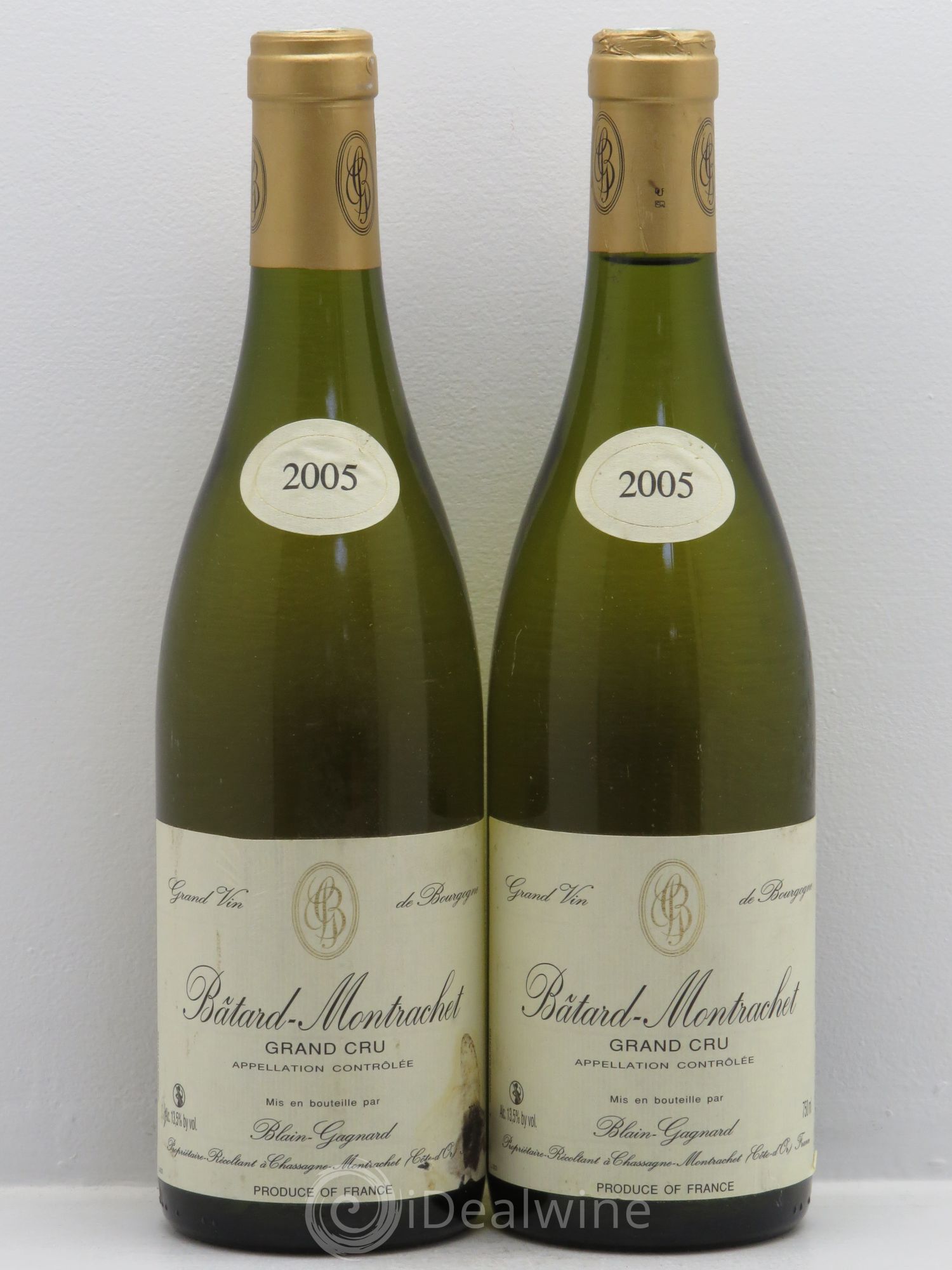 Bâtard-Montrachet Grand Cru Blain-Gagnard (Domaine) 2005 - Lot de 2 bouteilles - 0