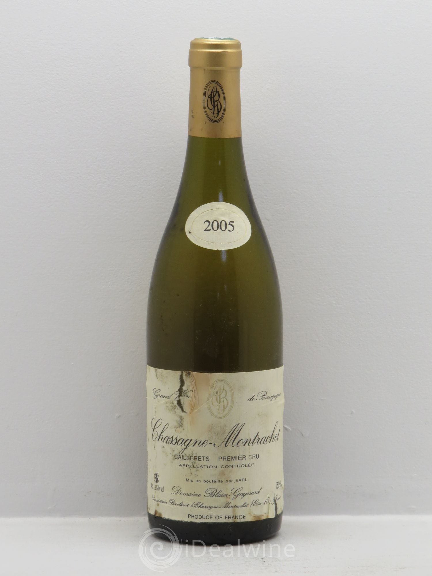 Chassagne-Montrachet 1er Cru 2005 - Lot de 1 bouteille - 0