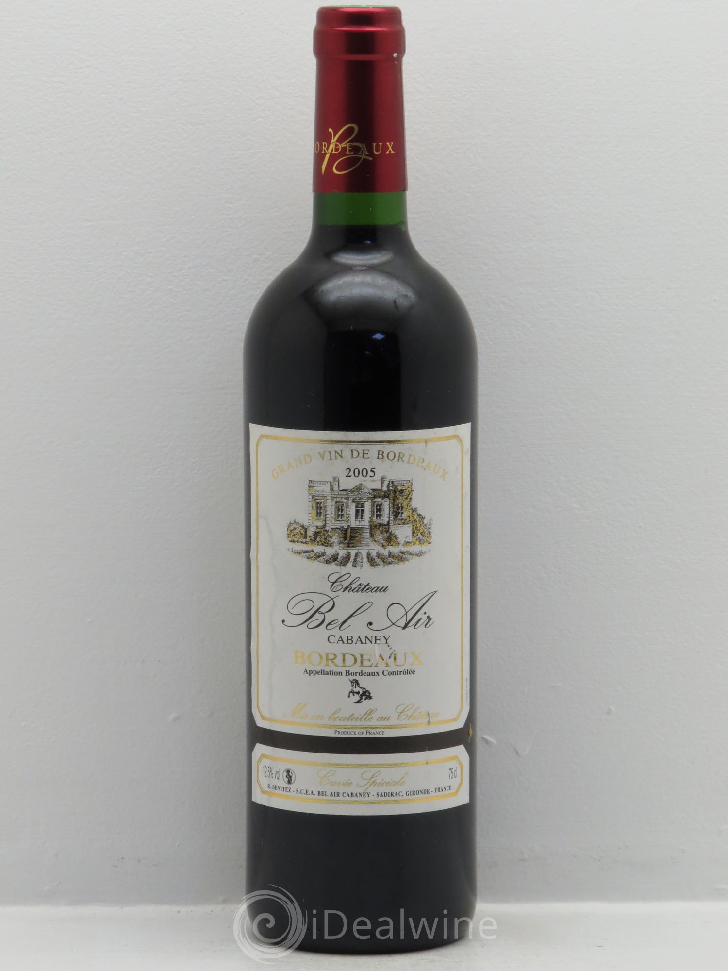 Bordeaux Château Bel Air Cabanoy Cuvée Spéciale 2005 - Posten von 1 Flasche - 0