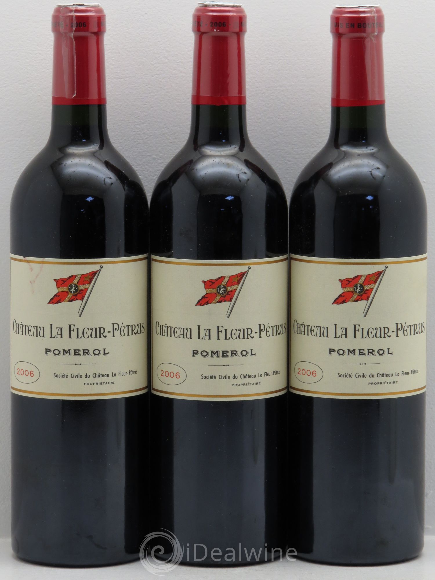 Château la Fleur Petrus 2006 - Lot de 3 bouteilles - 0