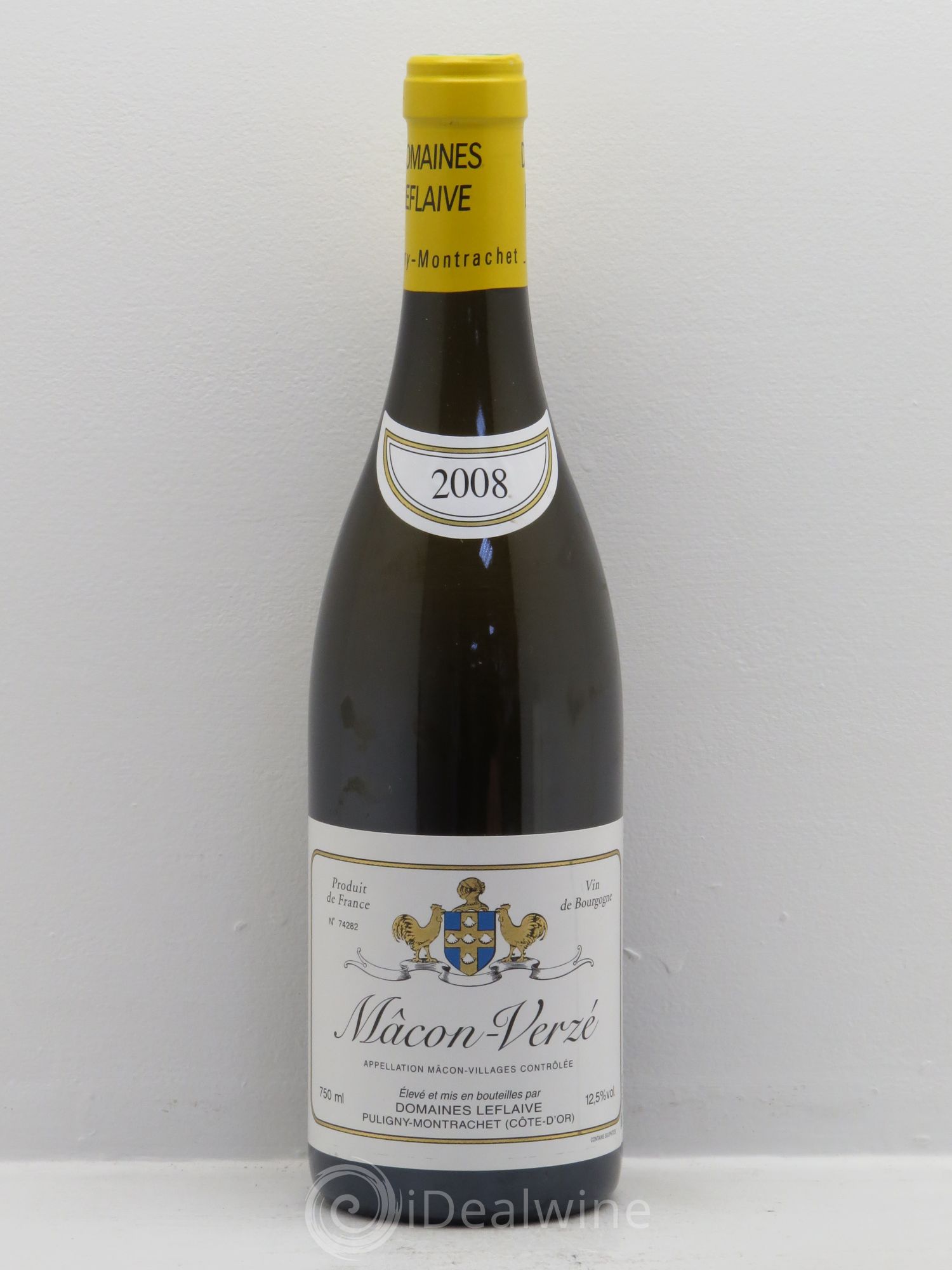 Mâcon Verzé Leflaive (Domaine) 2008 - Lot de 1 bouteille - 0