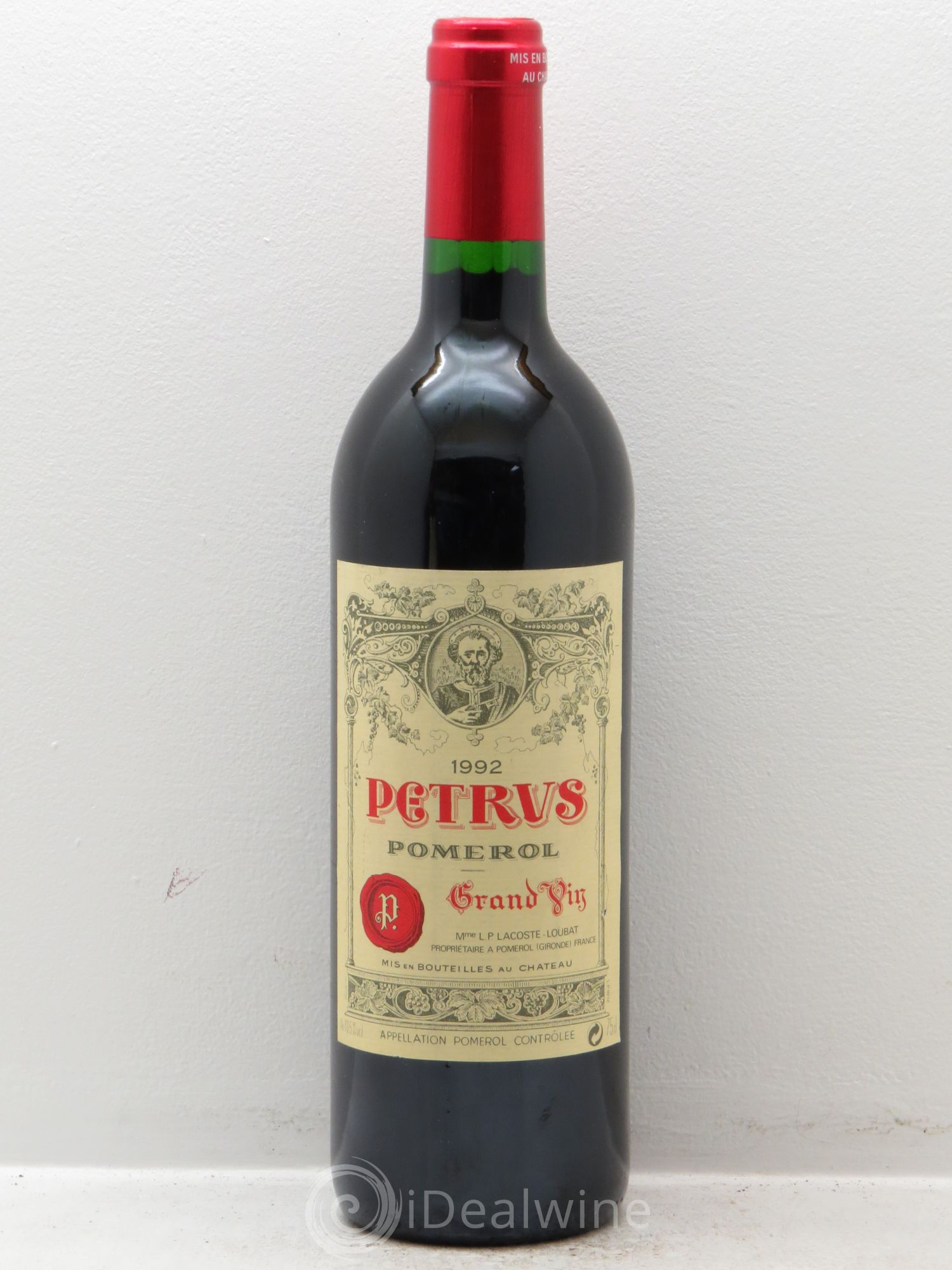 Petrus 1992 - Lot de 1 bouteille - 0