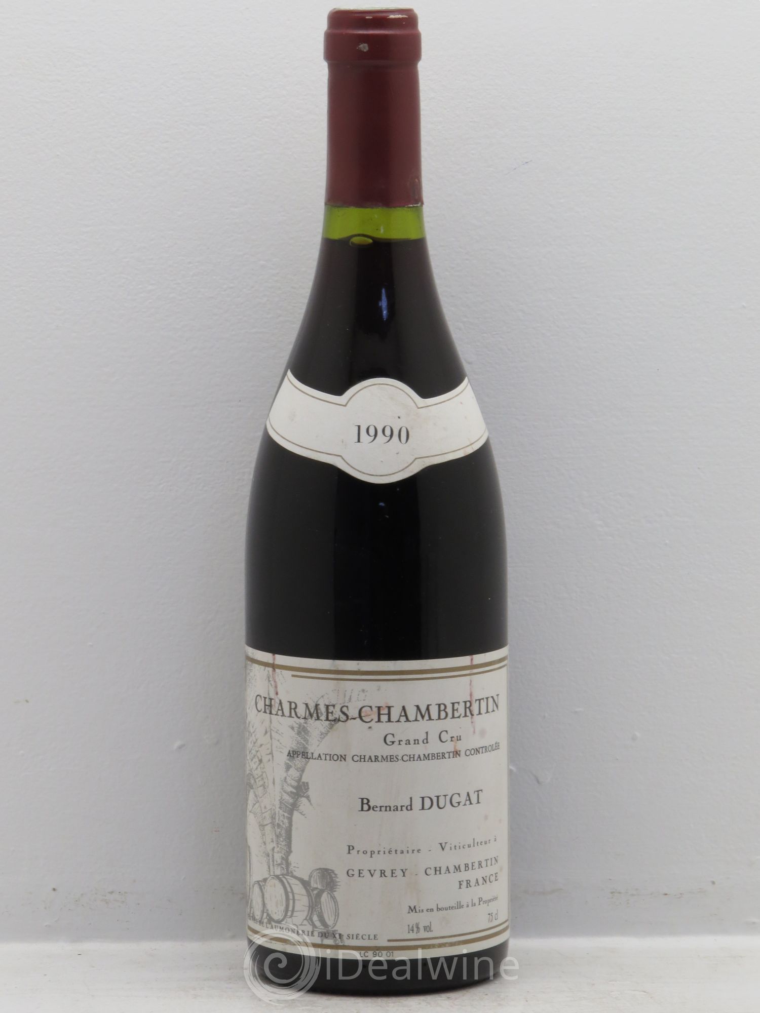 Charmes-Chambertin Grand Cru 1990 - Lot de 1 bouteille - 0