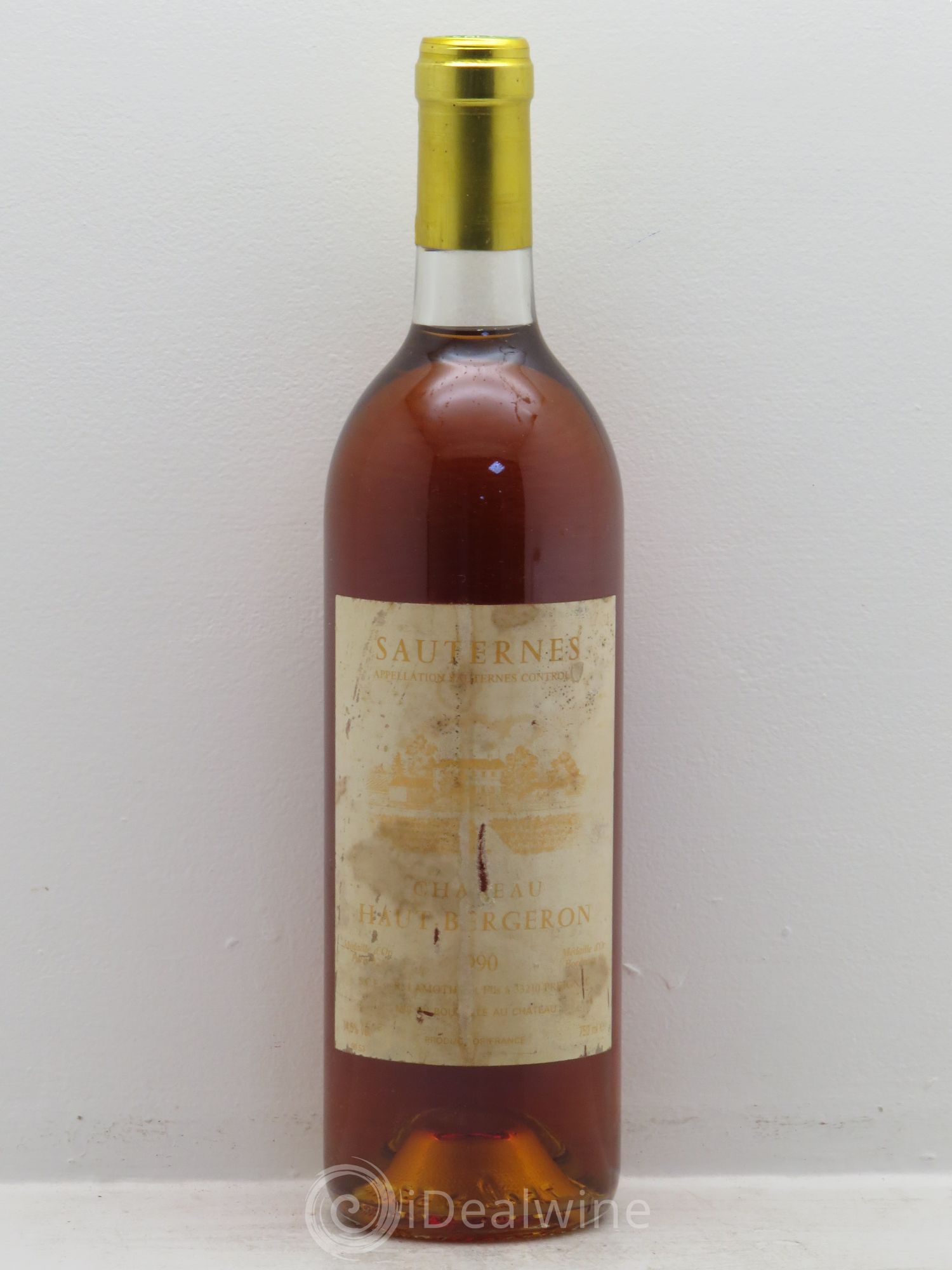 Château Haut-Bergeron 1990 - Lotto di 6 bottiglie - 0