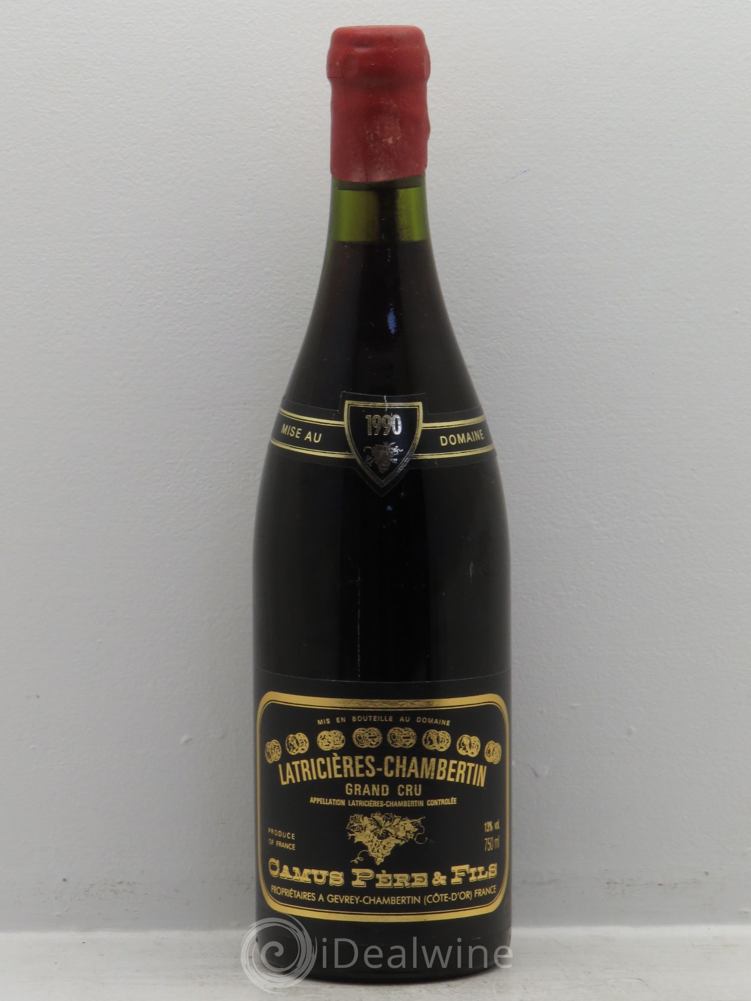 Latricières-Chambertin Grand Cru 1990 - Lot de 1 bouteille - 0