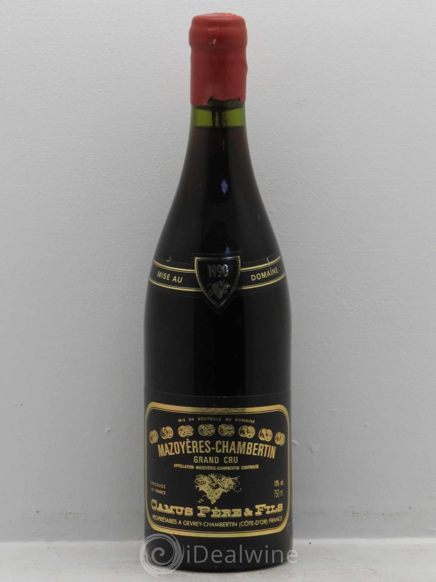 Mazoyères-Chambertin Grand Cru 1990 - Lot de 1 bouteille - 0