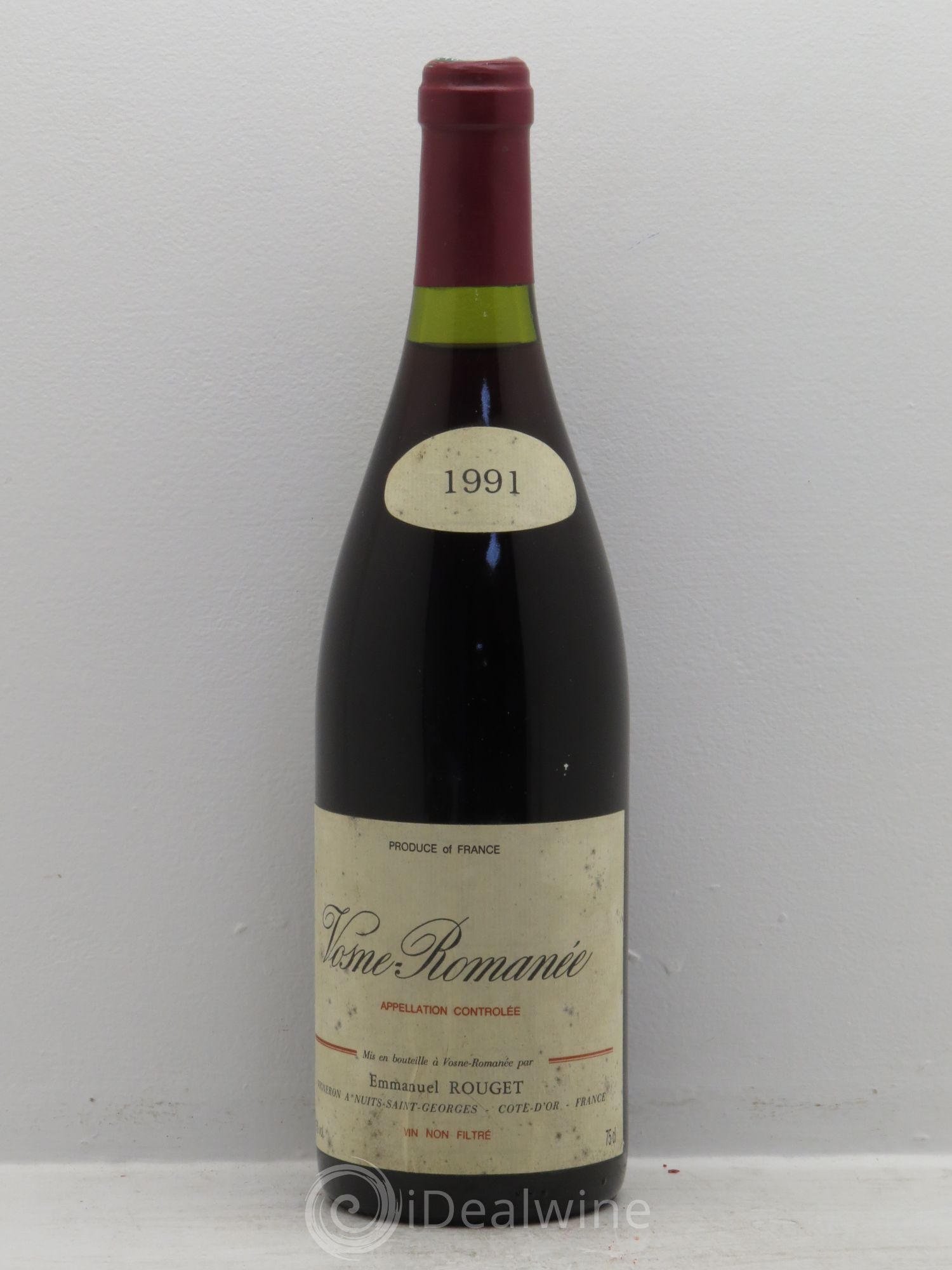 Vosne-Romanée Emmanuel Rouget 1991 - Posten von 1 Flasche - 0