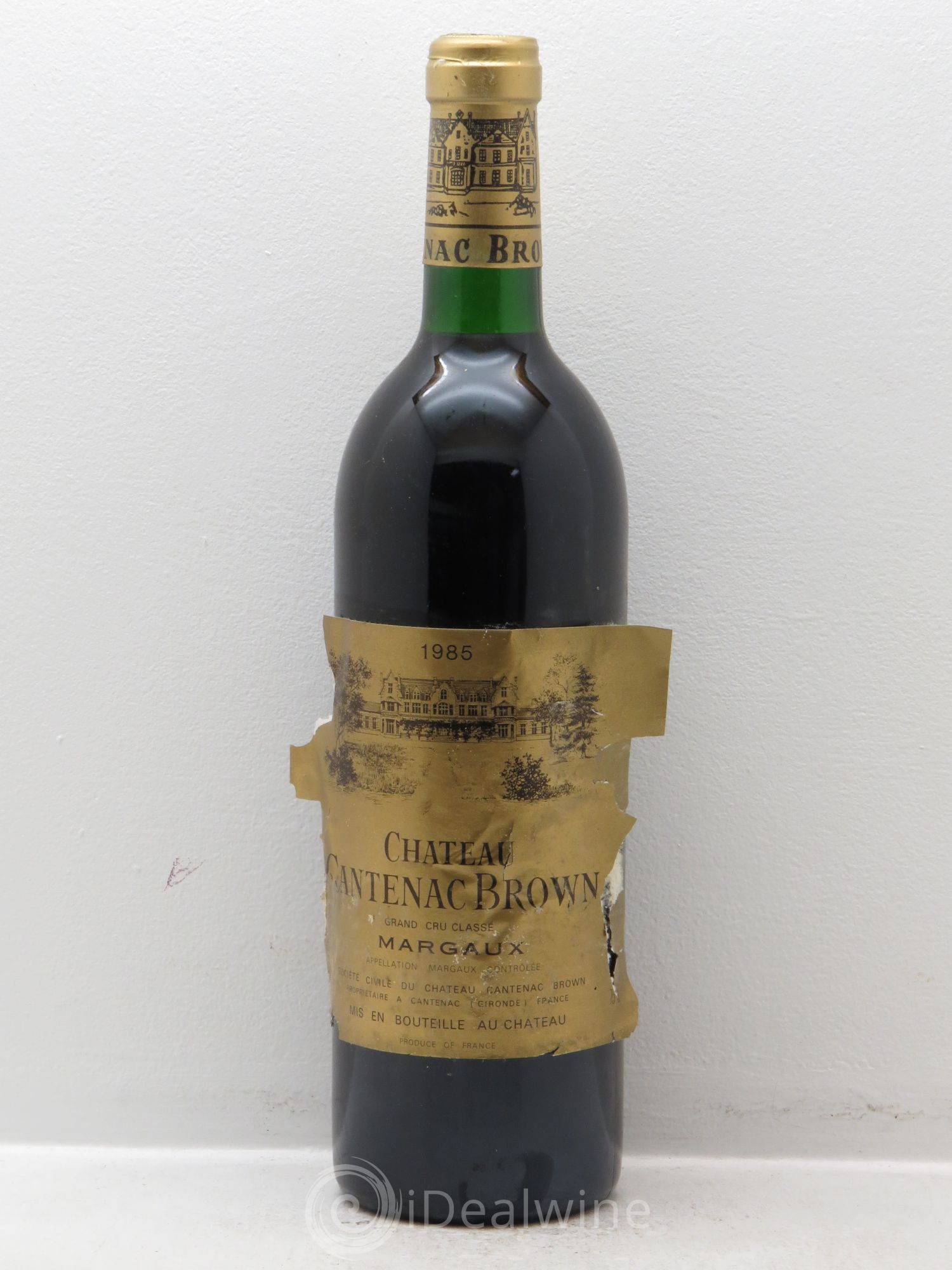 Château Cantenac Brown 3ème Grand Cru Classé 1985 - Lot de 6 bouteilles - 0