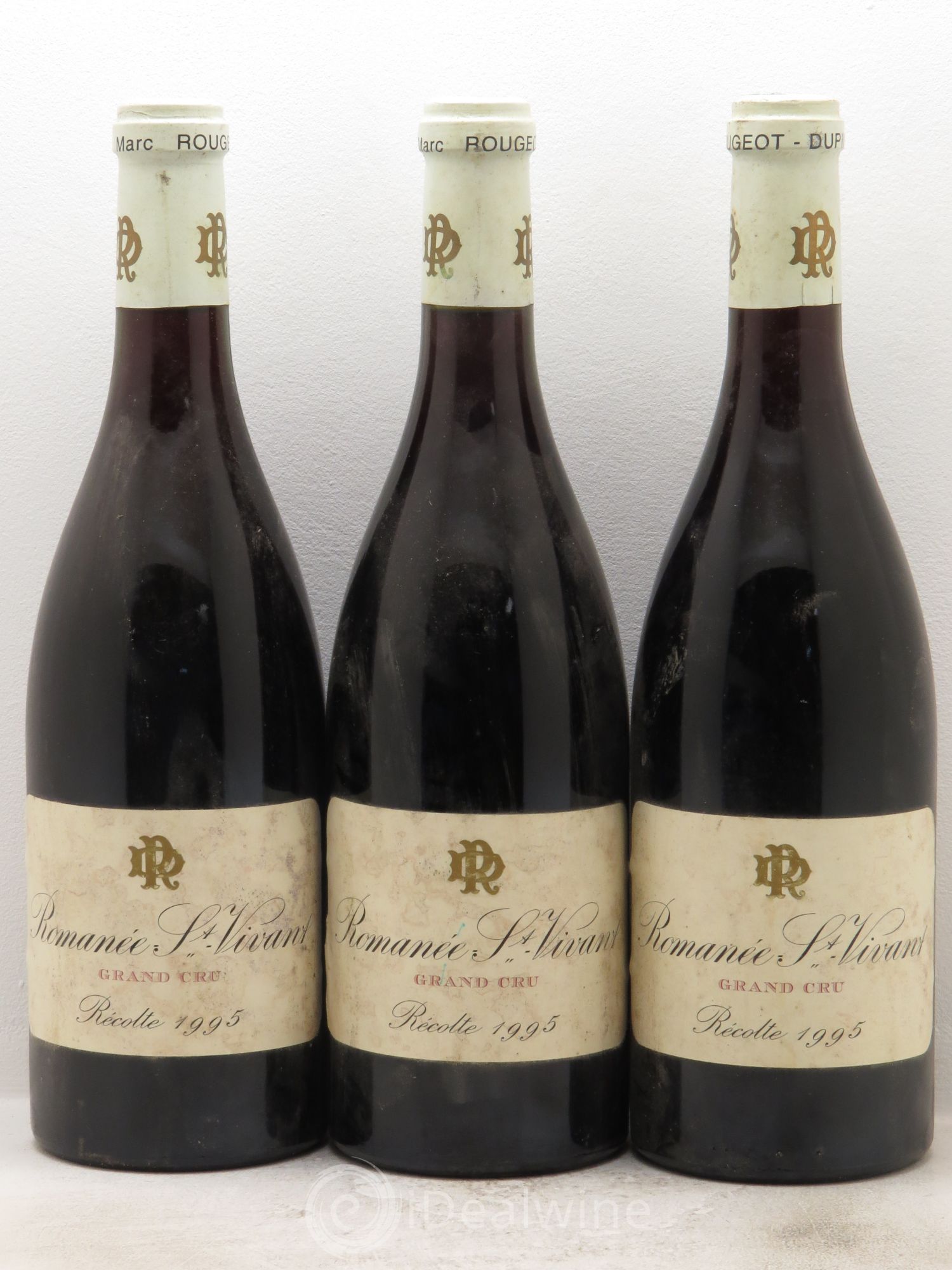 Romanée-Saint-Vivant Grand Cru 1995 - Lot de 3 bouteilles - 0