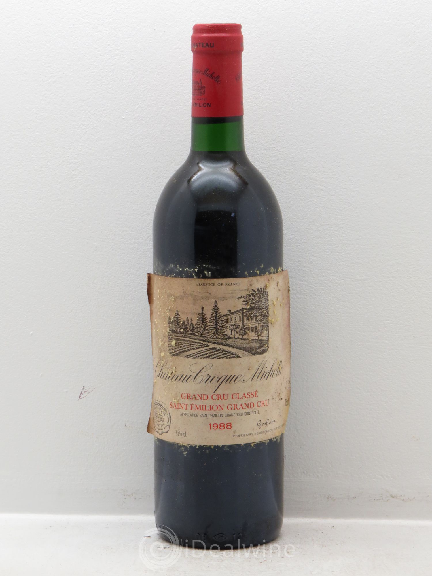 Château Croque Michotte 1988 - Lot de 12 bouteilles - 0