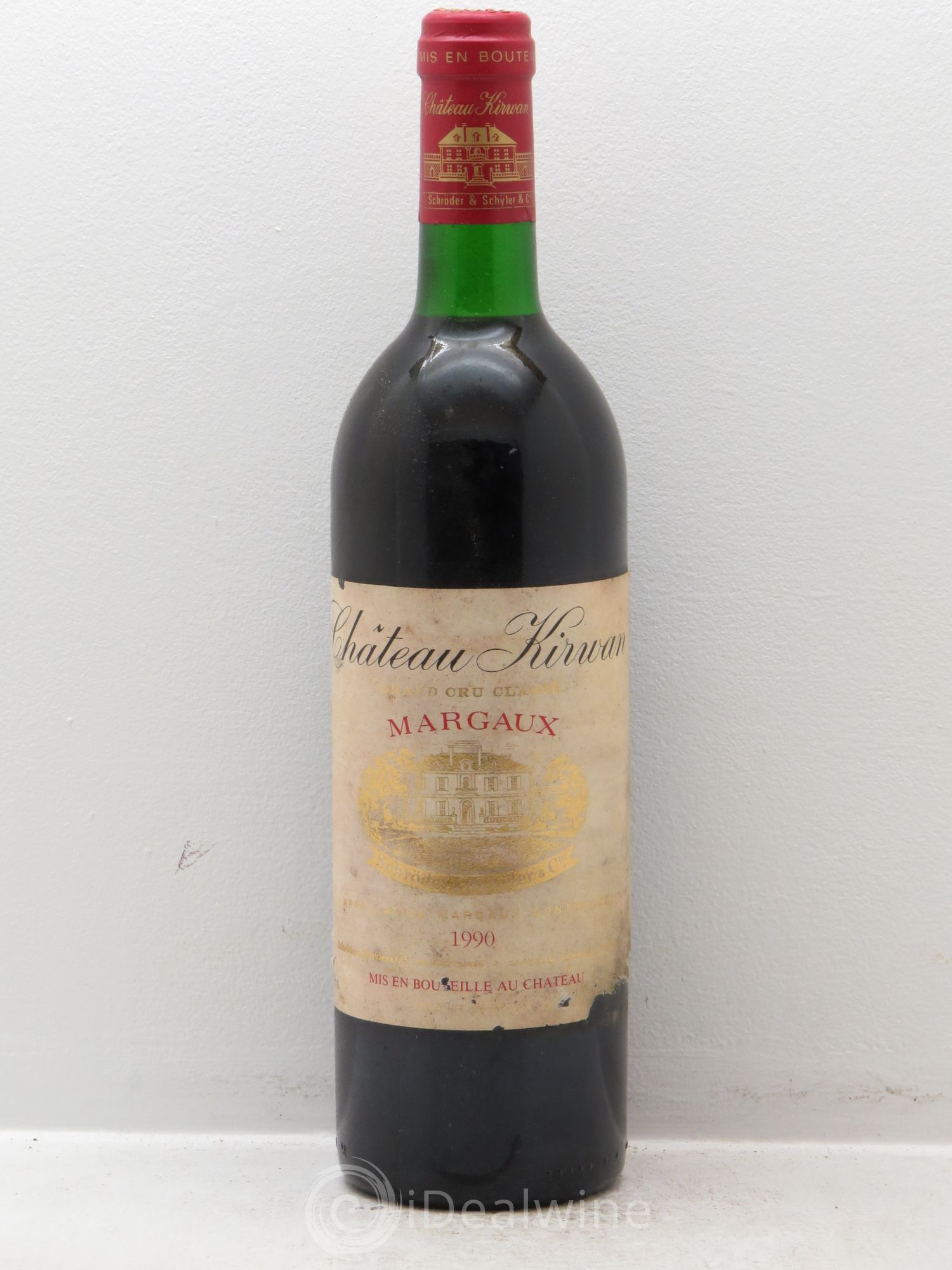 Château Kirwan 3ème Grand Cru Classé 1990 - Lot de 12 bouteilles - 0