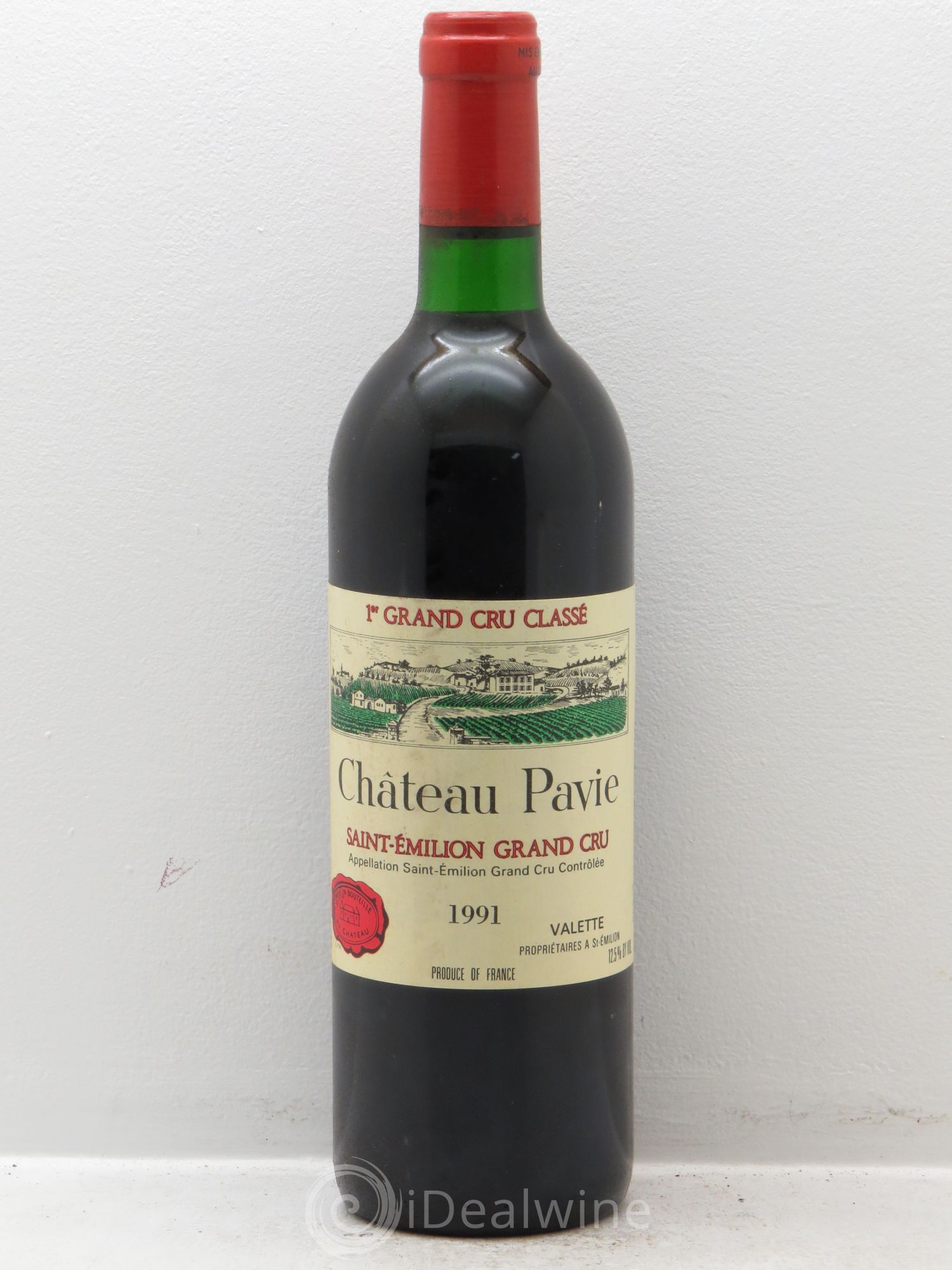 Château Pavie 1er Grand Cru Classé A 1991 - Lot de 12 bouteilles - 0