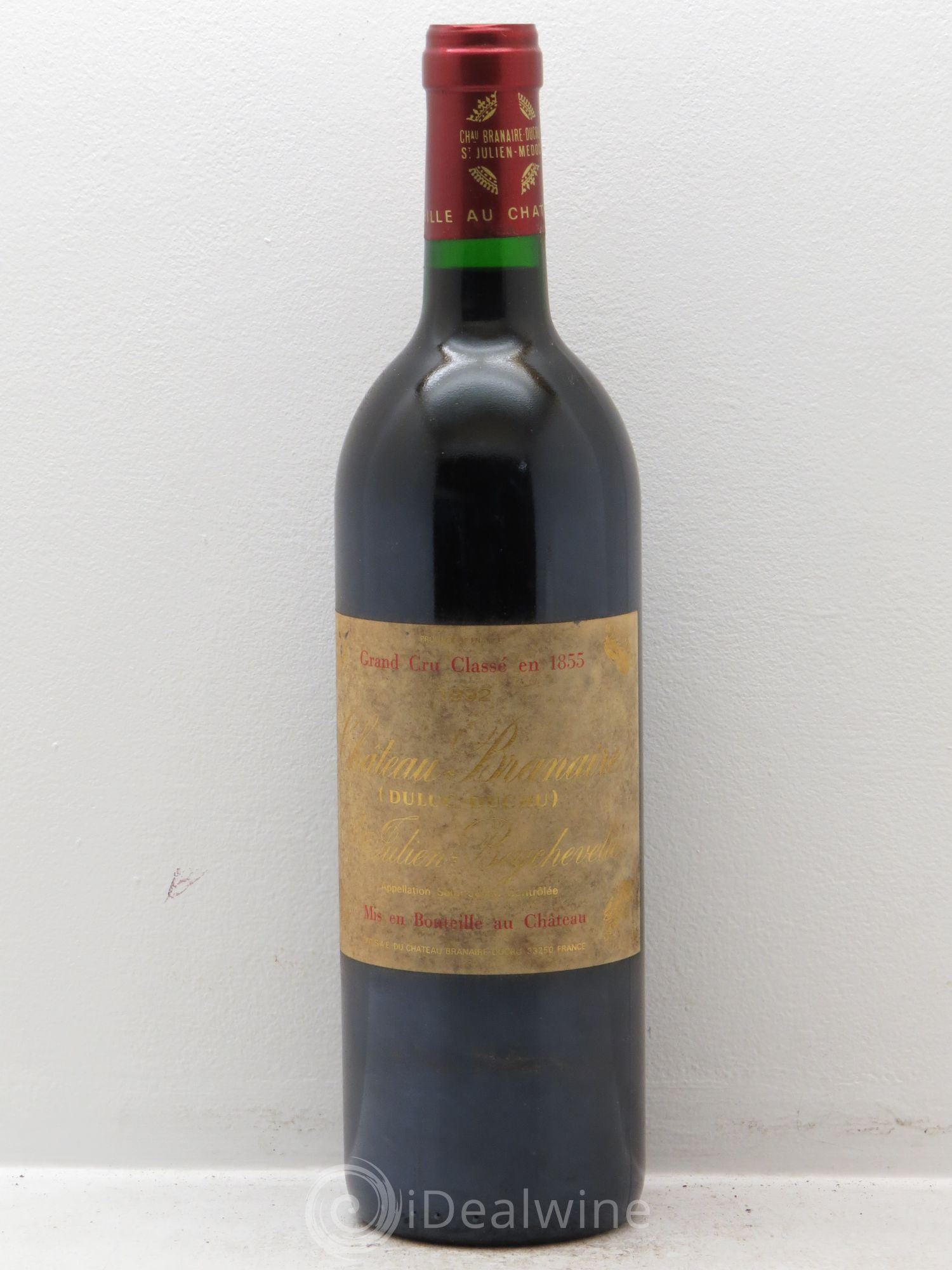 Château Branaire Ducru 4ème Grand Cru Classé 1992 - Lot de 12 bouteilles - 0
