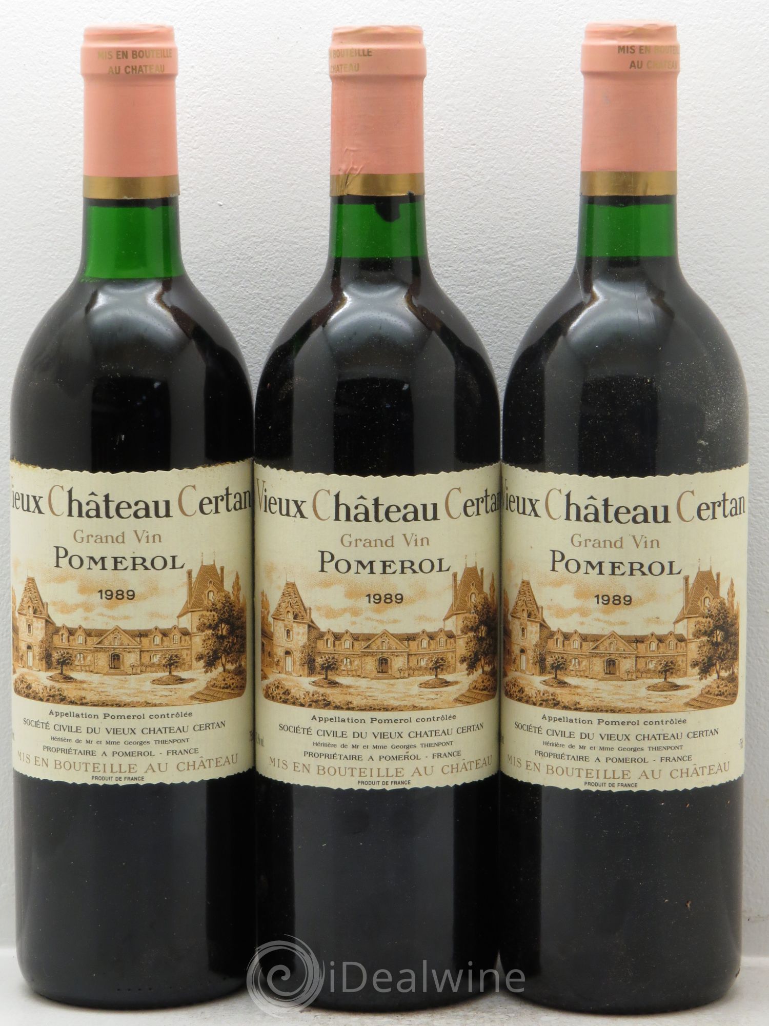 Vieux Château Certan 1989 - Lot de 12 bouteilles - 1