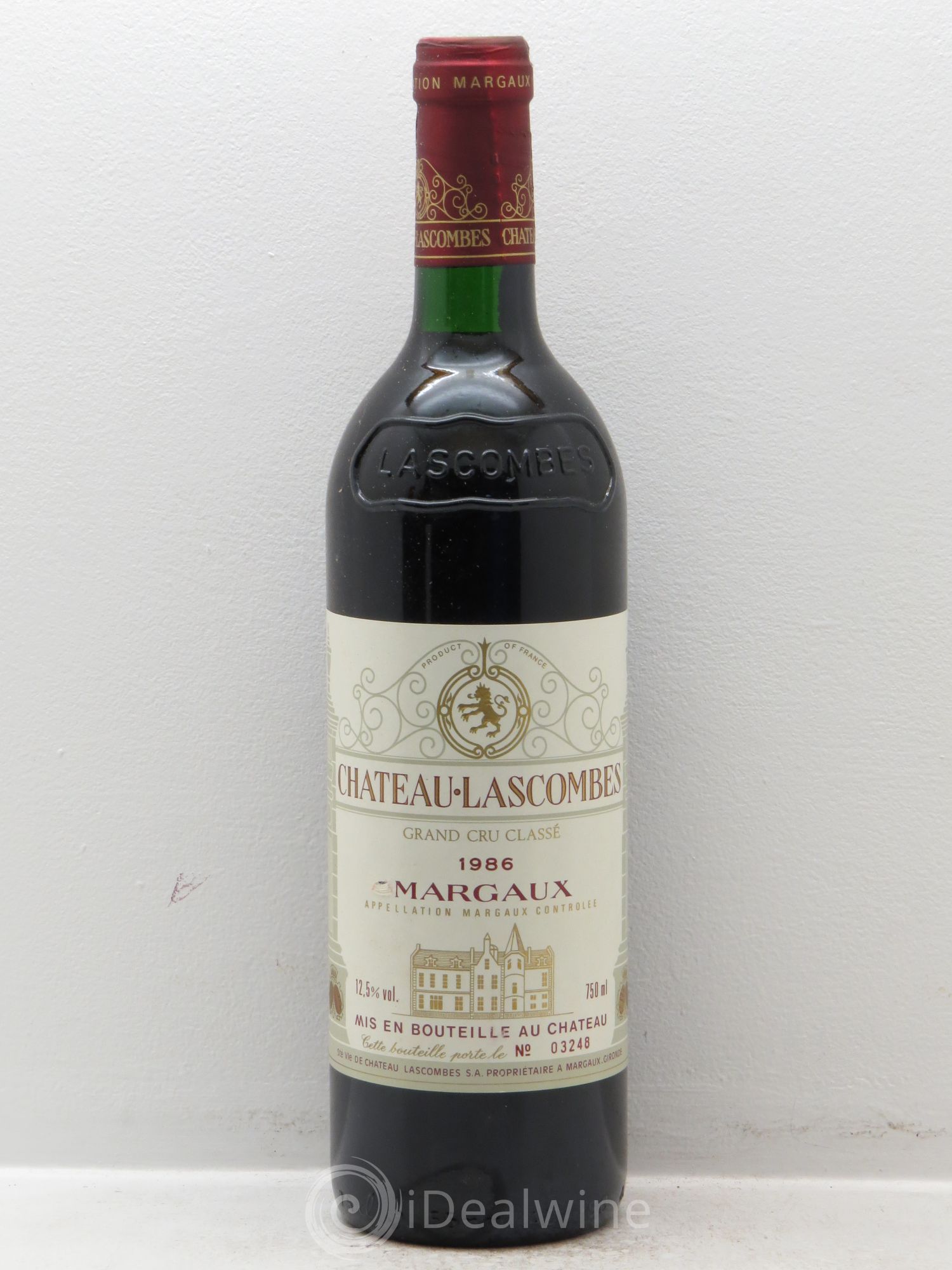 Château Lascombes 2ème Grand Cru Classé 1986 - Lot de 12 bouteilles - 0