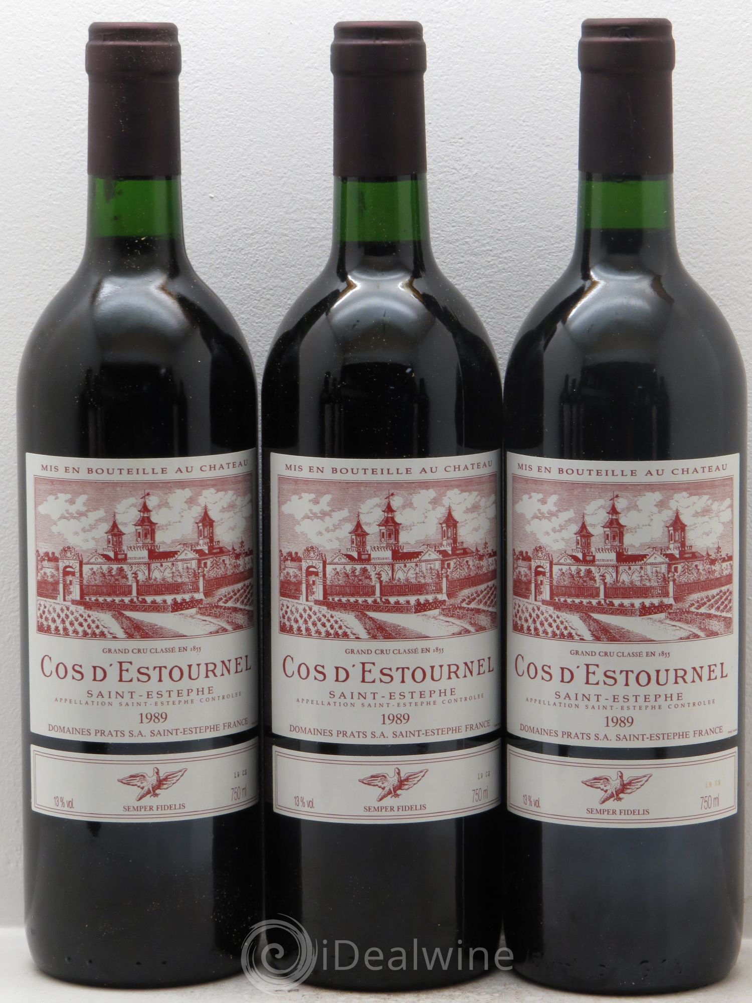 Cos d'Estournel 2ème Grand Cru Classé 1989 - Lot de 12 bouteilles - 1