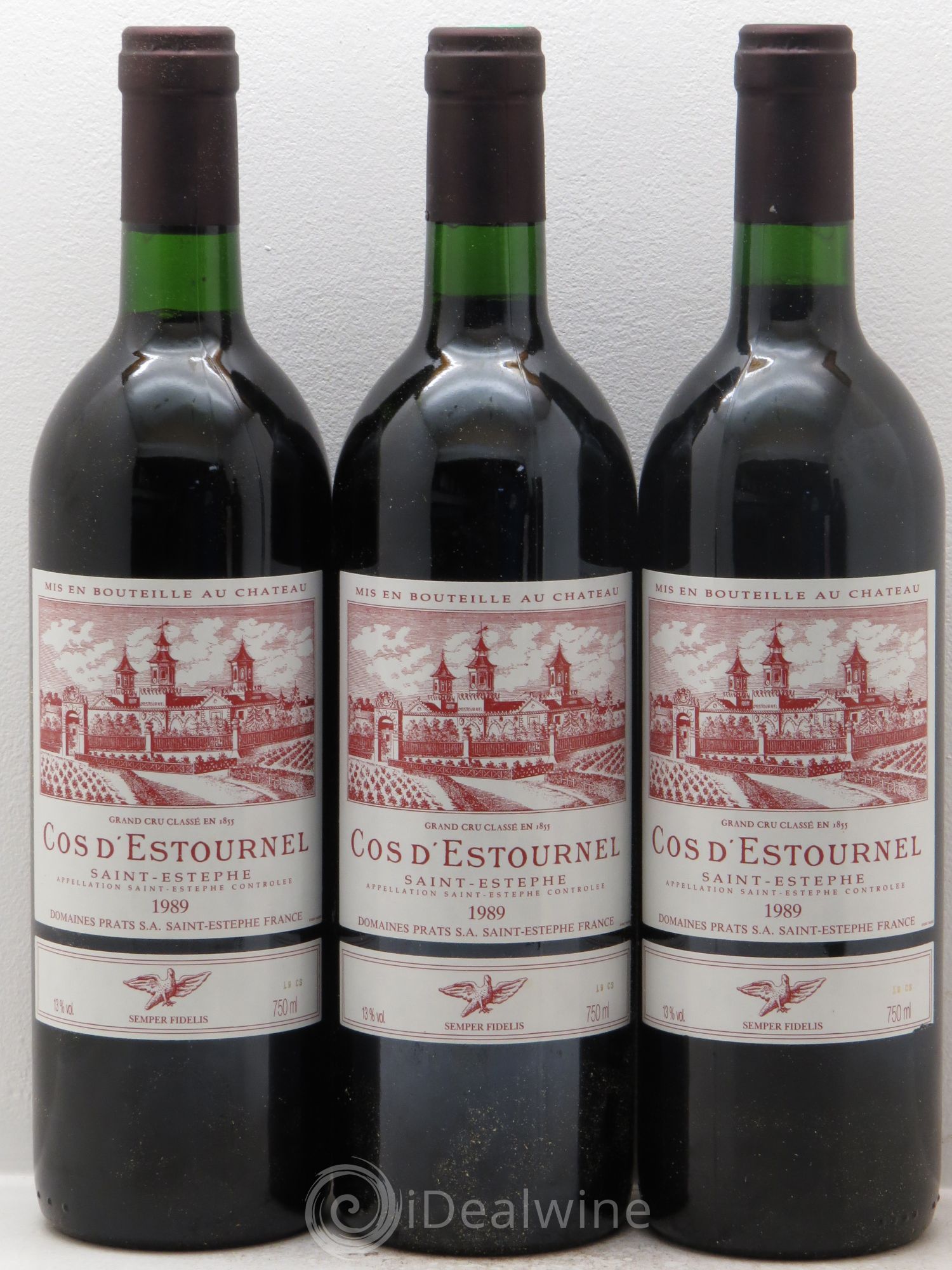 Cos d'Estournel 2ème Grand Cru Classé 1989 - Lot de 12 bouteilles - 2