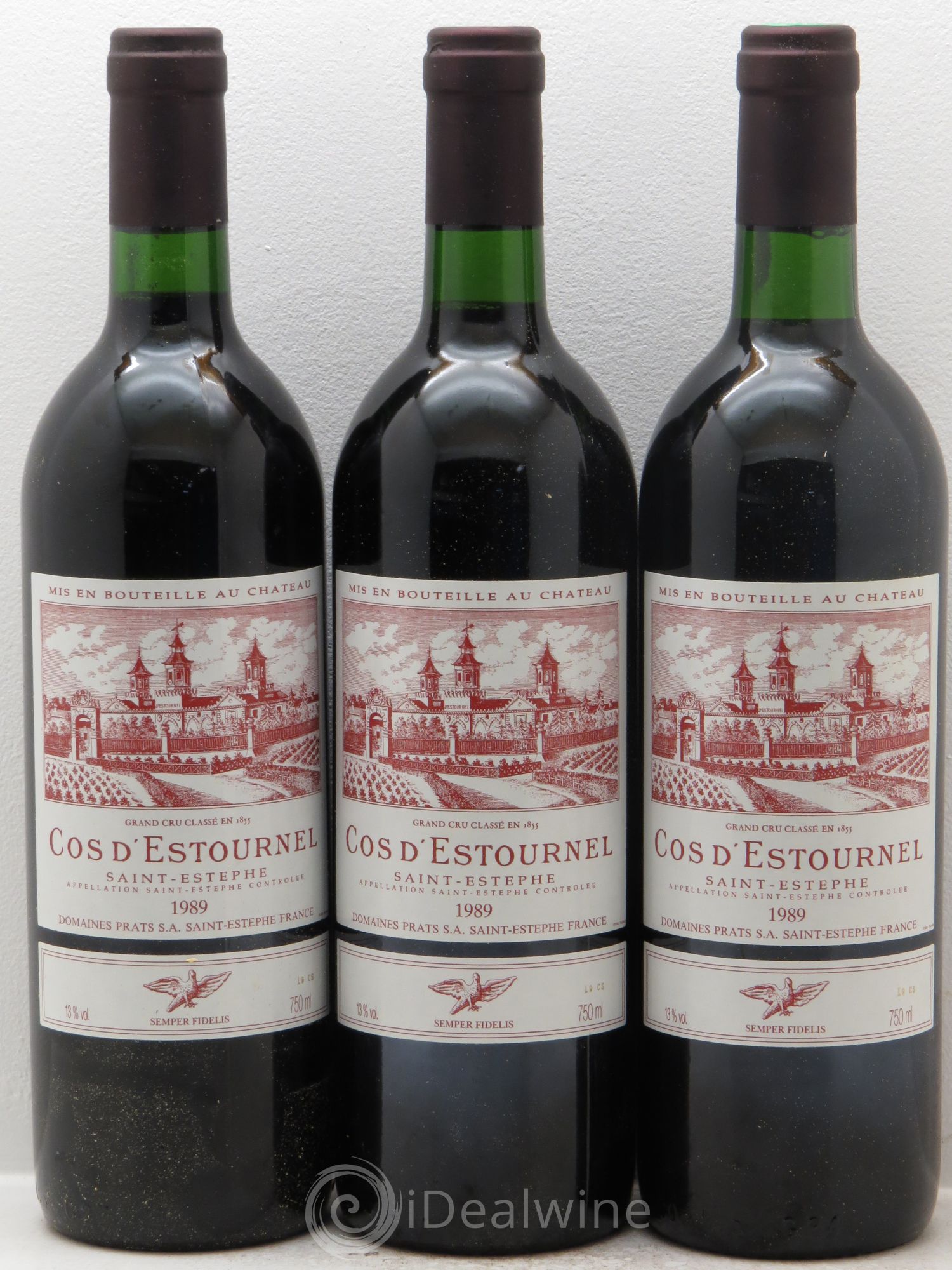 Cos d'Estournel 2ème Grand Cru Classé 1989 - Lot de 12 bouteilles - 3