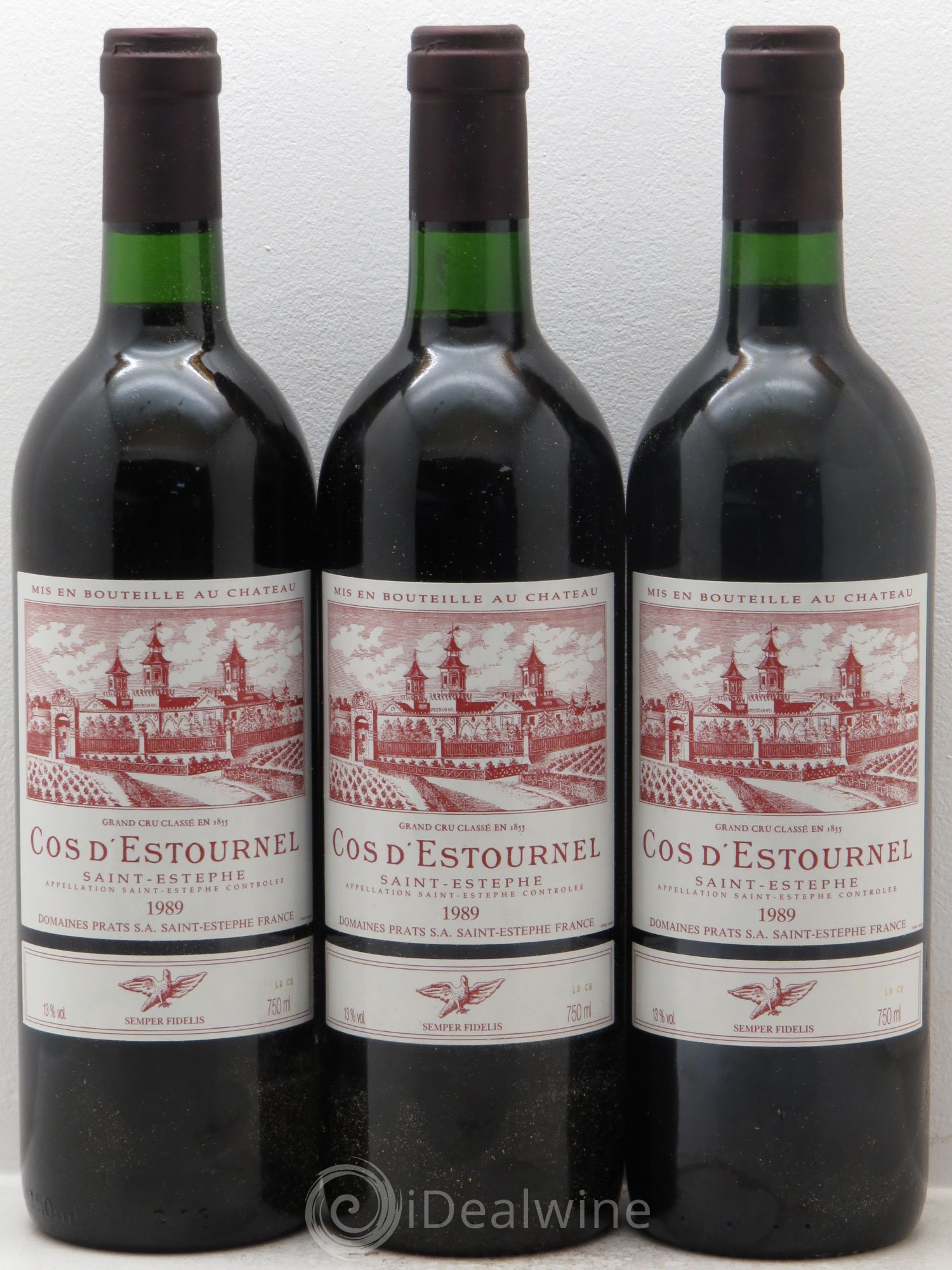 Cos d'Estournel 2ème Grand Cru Classé 1989 - Lot de 12 bouteilles - 4