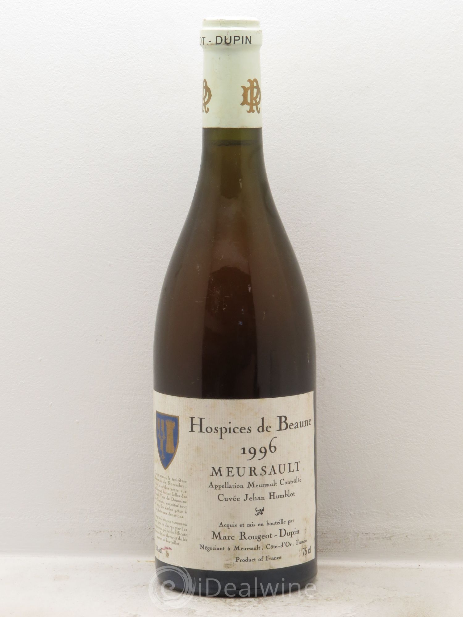 Meursault Cuvée Jean Humblot 1996 - Posten von 1 Flasche - 0