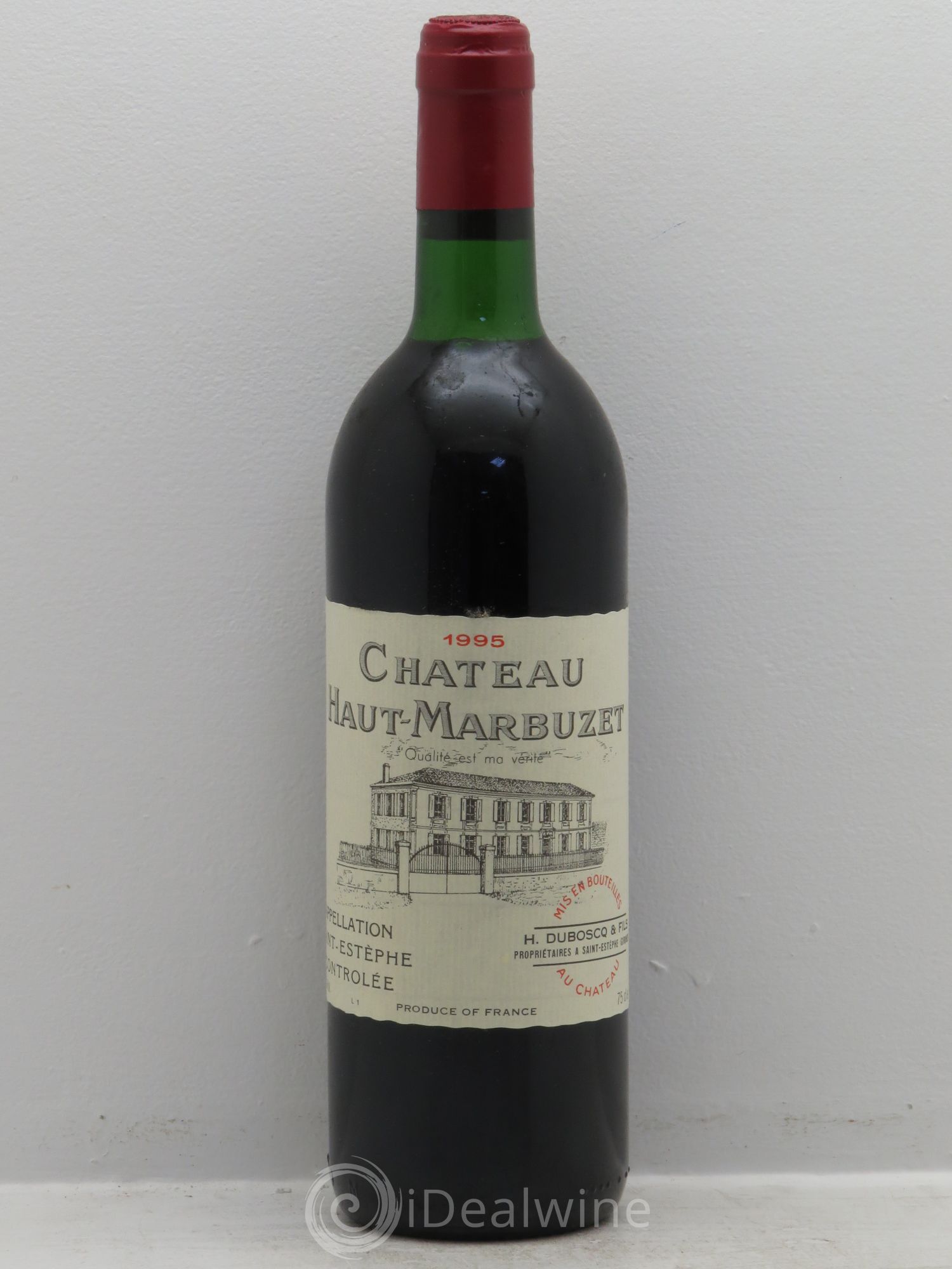 Château Haut Marbuzet 1995 - Lot de 12 bouteilles - 0