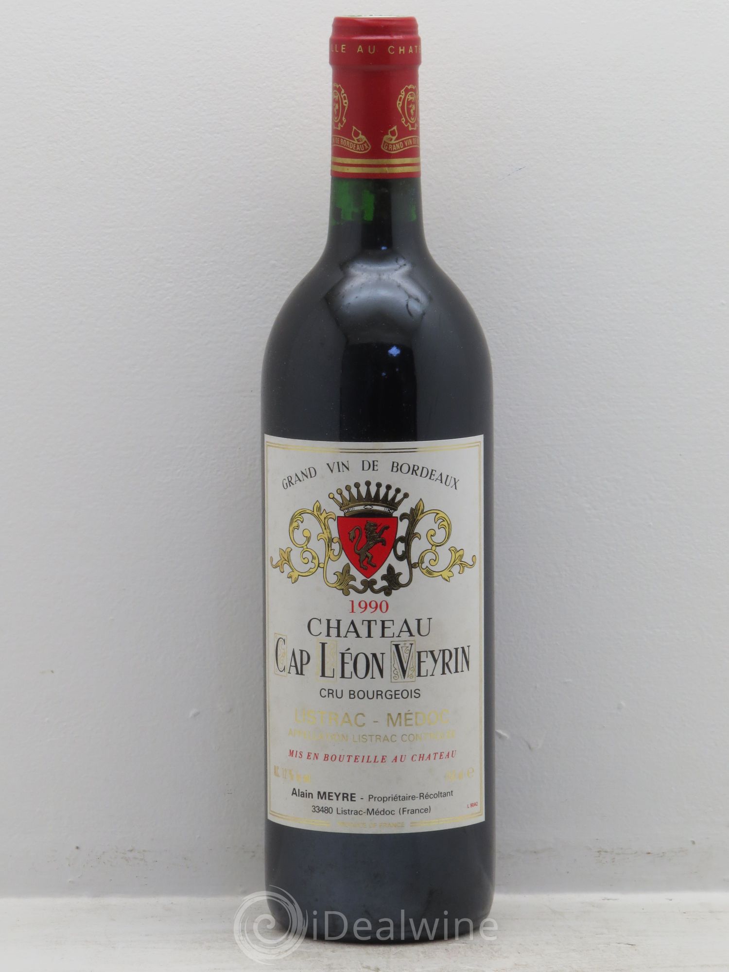 Listrac Cap Léon Veyrin 1990 - Posten von 12 Flaschen - 0