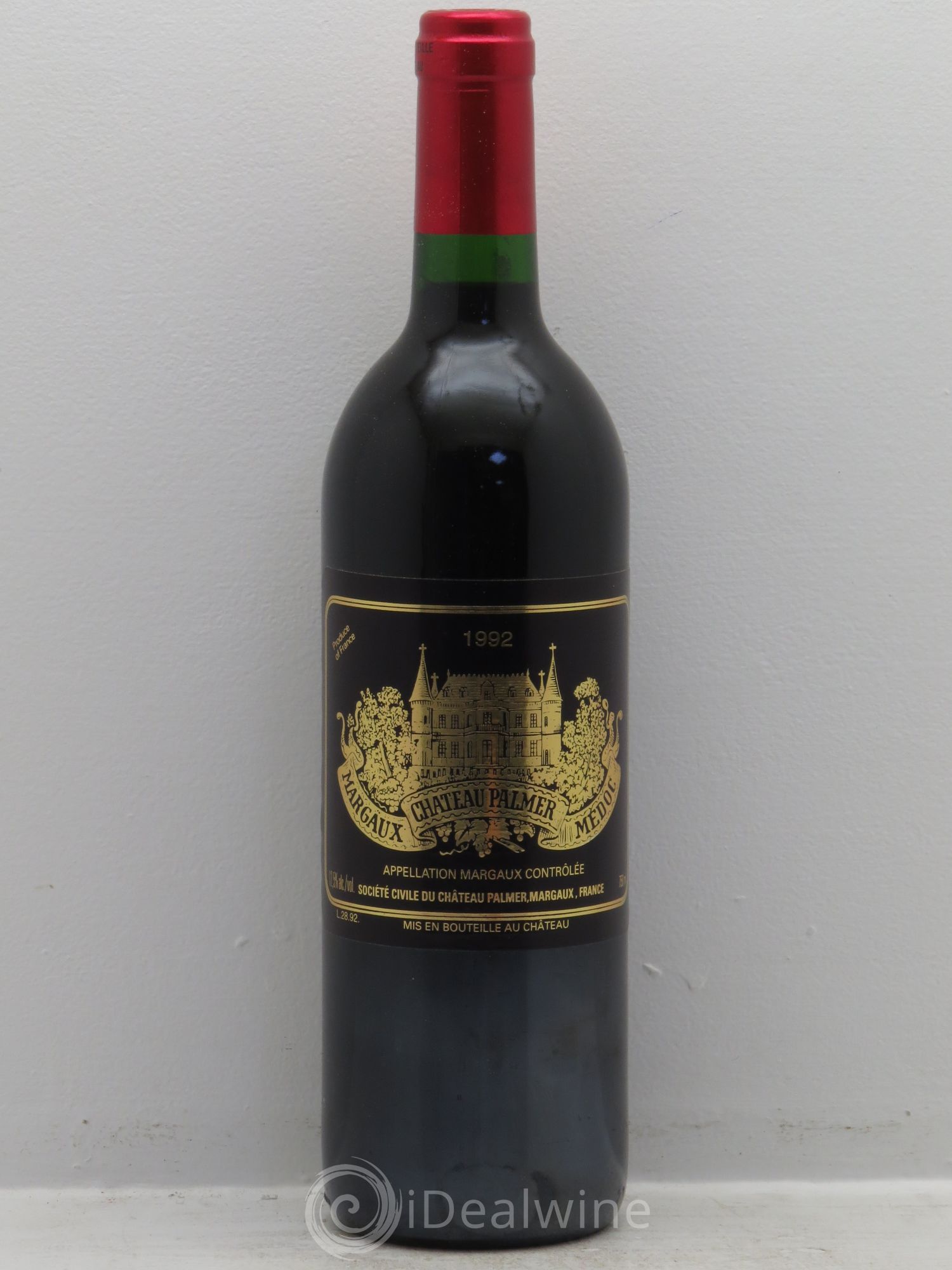 Château Palmer 3ème Grand Cru Classé 1992 - Lot de 12 bouteilles - 0