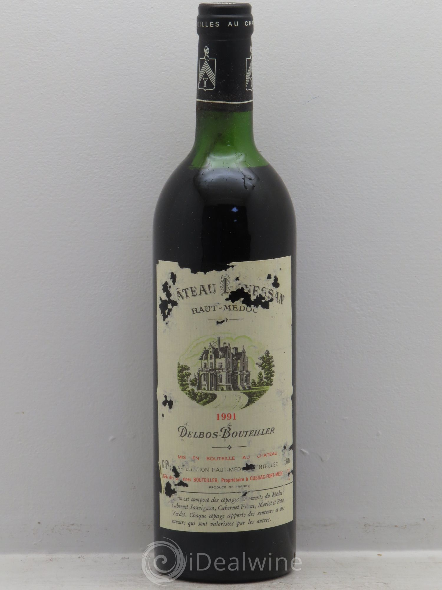 Château Lanessan Cru Bourgeois 1991 - Lot de 12 bouteilles - 0