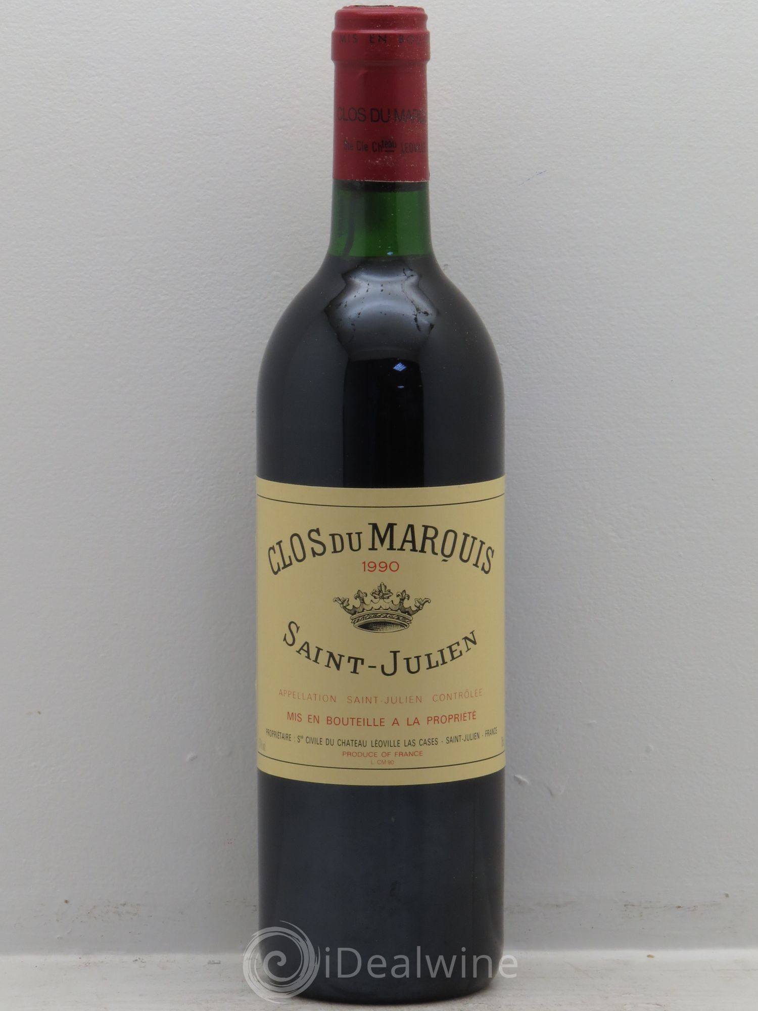 Clos du Marquis 1990 - Lot de 12 bouteilles - 0