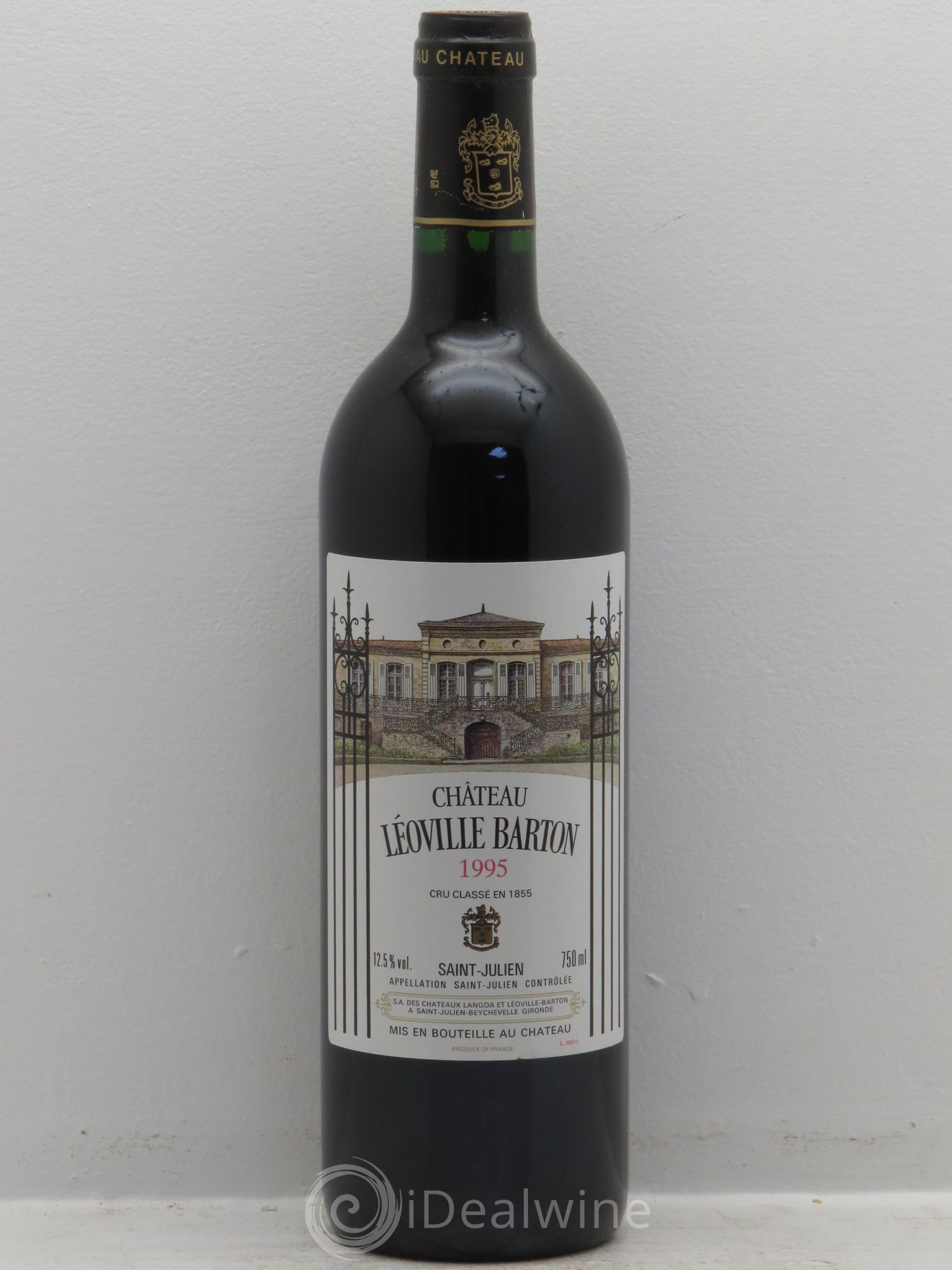Château Léoville Barton 2ème Grand Cru Classé 1995 - Lot de 12 bouteilles - 0