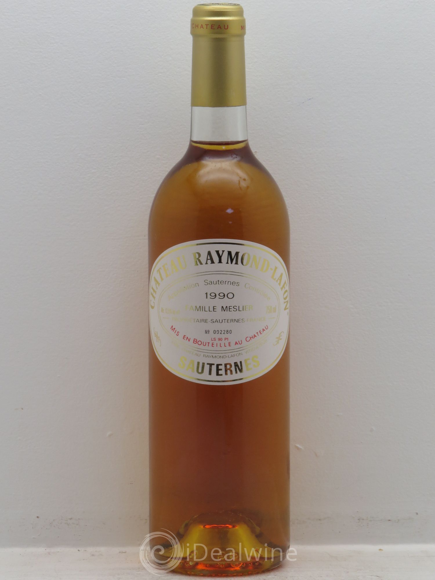 Château Raymond Lafon 1990 - Lotto di 12 bottiglie - 0