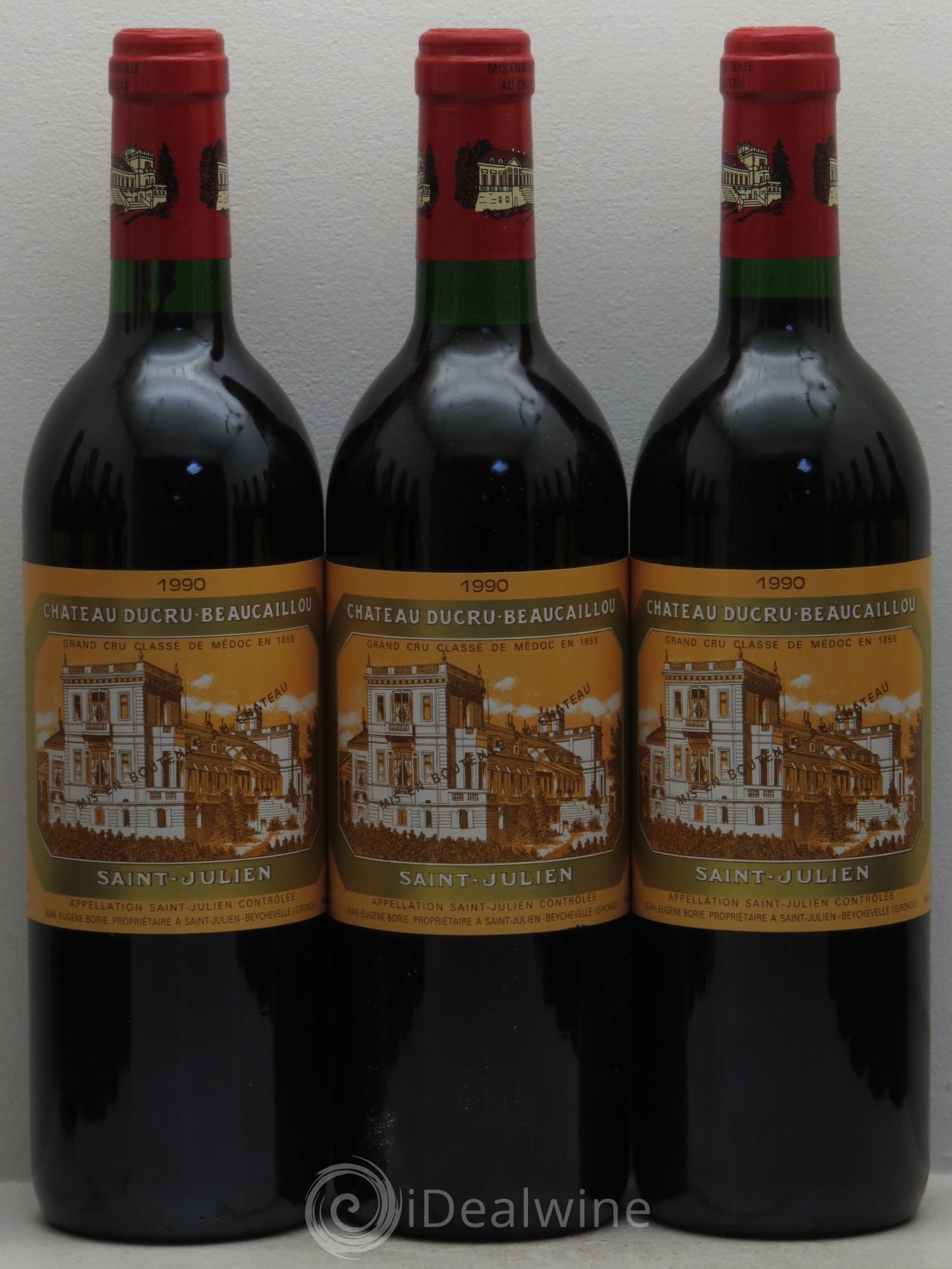 Château Ducru Beaucaillou 2ème Grand Cru Classé 1990 - Lot de 12 bouteilles - 1