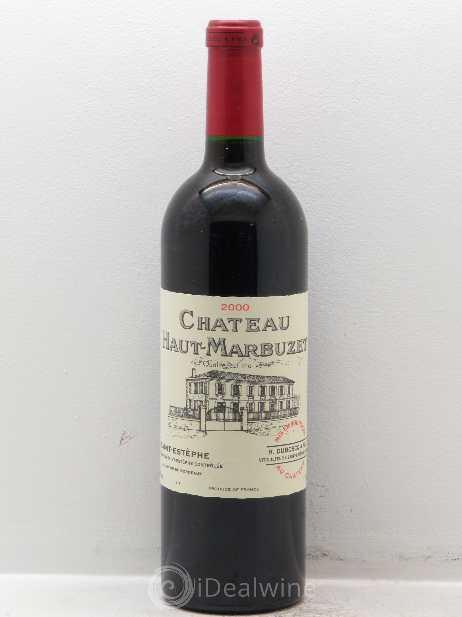 Château Haut Marbuzet 2000 - Lot de 6 bouteilles - 0