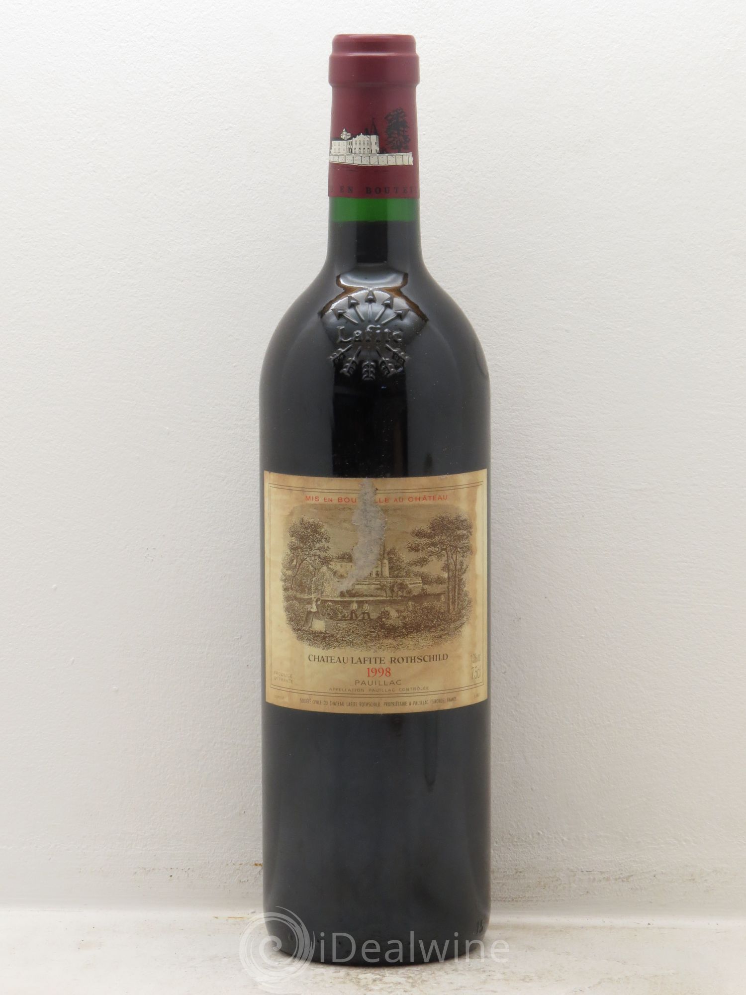 Château Lafite Rothschild 1er Grand Cru Classé 1998 - Lot de 1 bouteille - 0